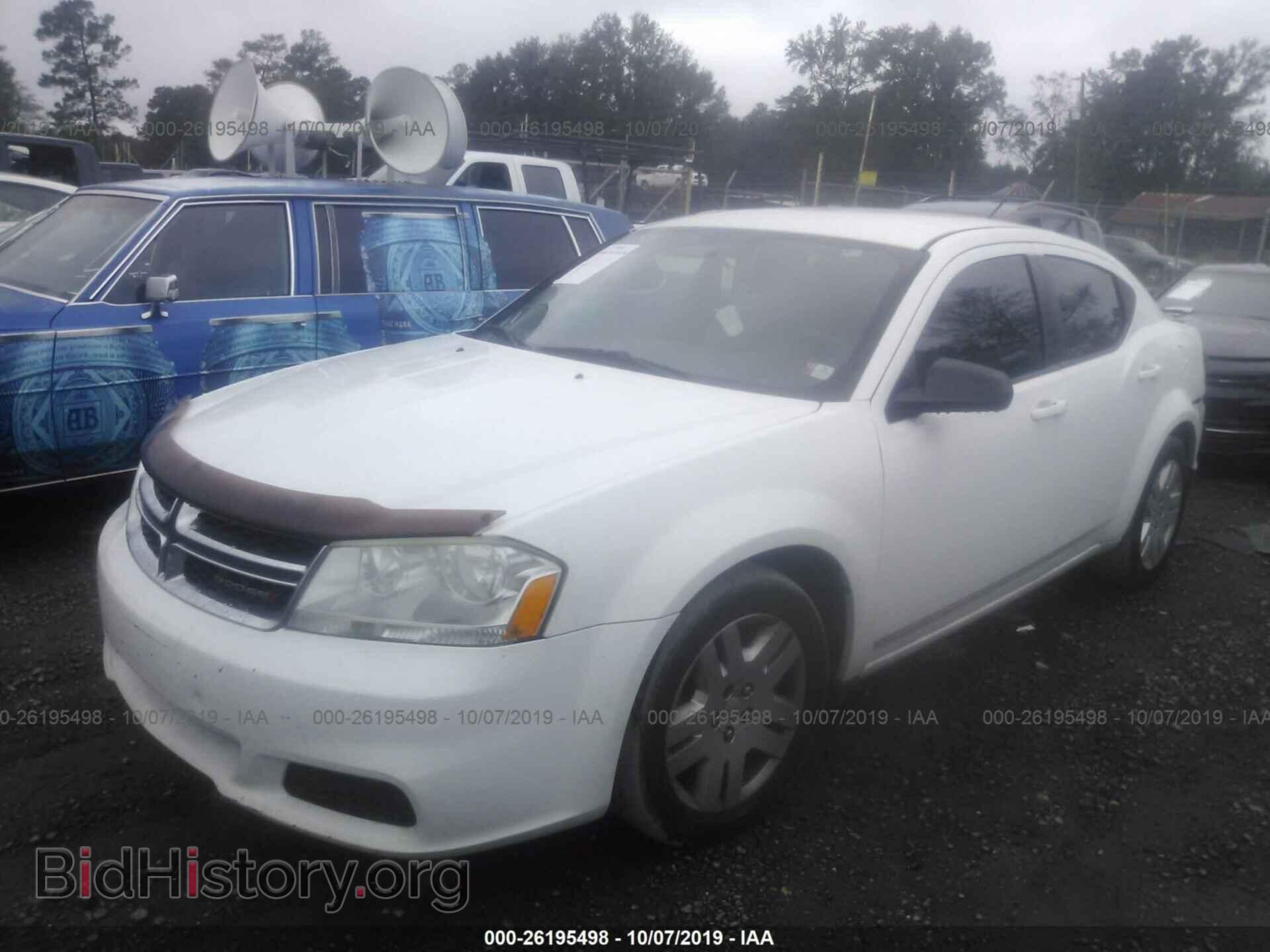 2013 DODGE AVENGER - VIN: 1C3CDZAB1DN610962 - Фото 2