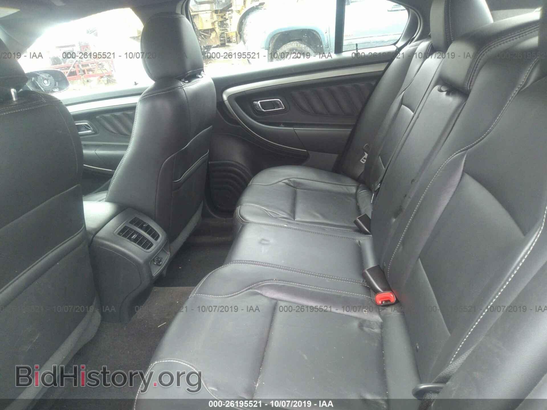 2013 FORD TAURUS - VIN: 1FAHP2E8XDG168854 - Фото 8