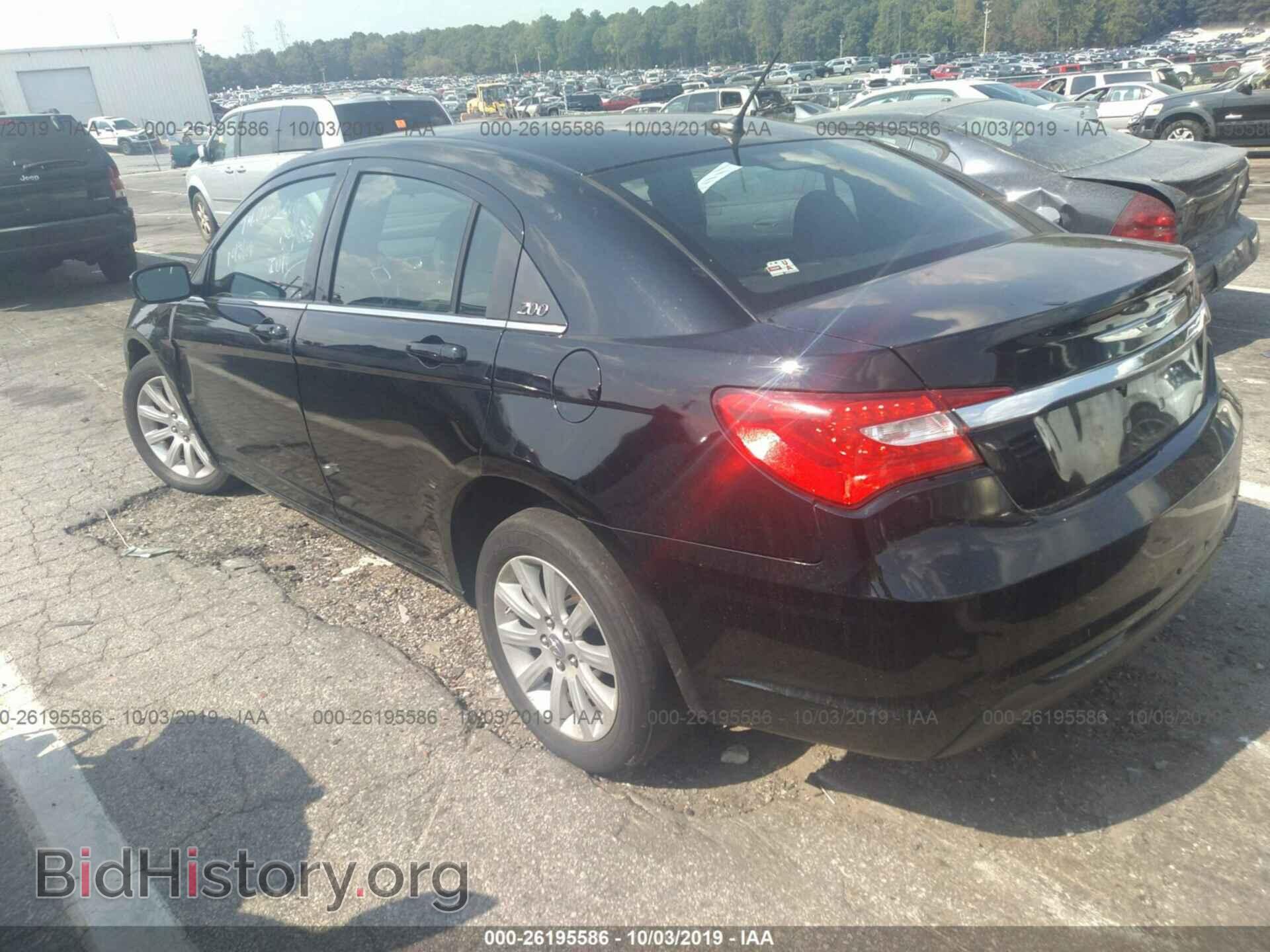 2012 CHRYSLER 200 - VIN: 1C3CCBBBXCN138963 - Фото 3