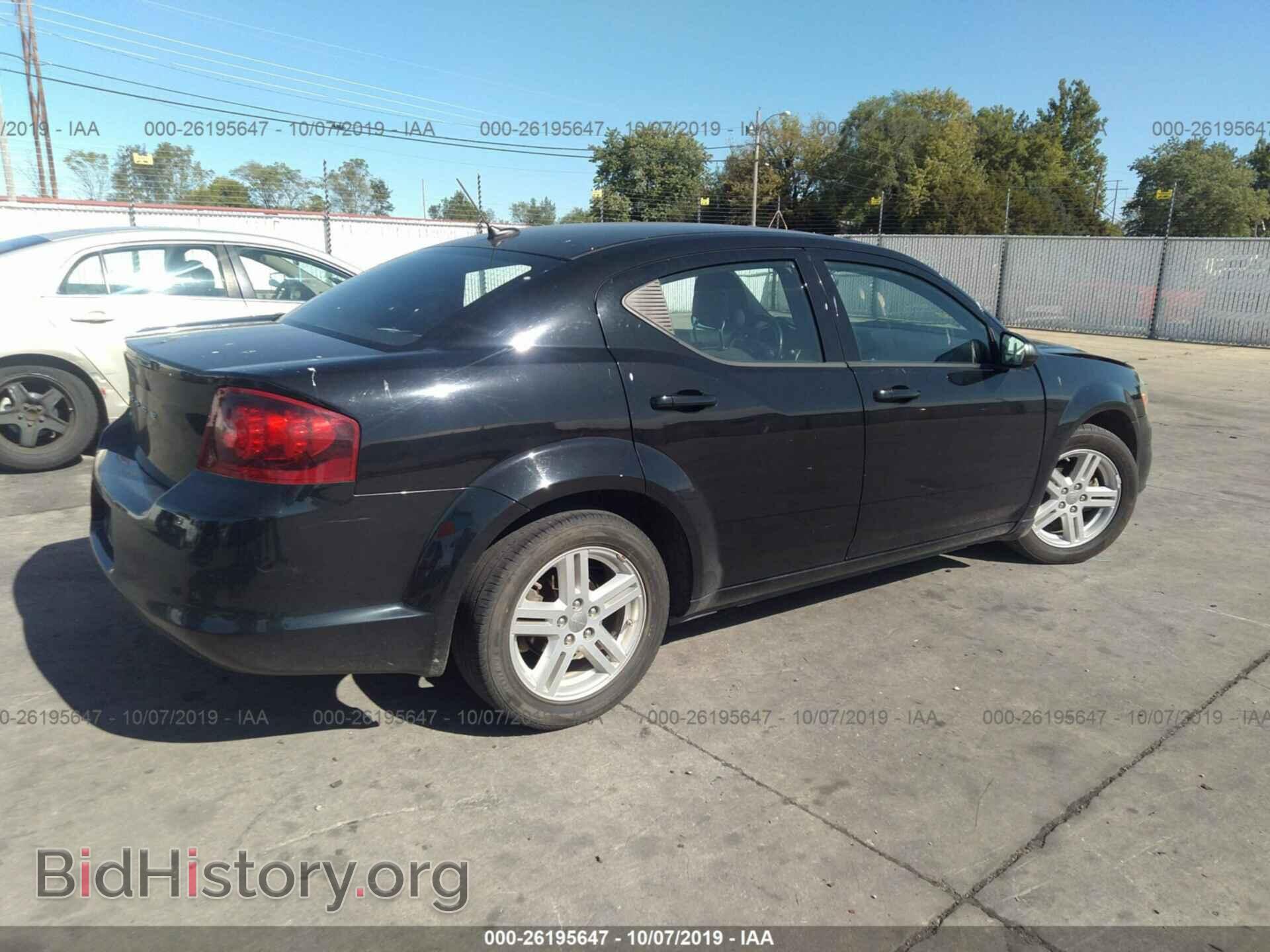 2011 DODGE AVENGER - VIN: 1B3BD1FB8BN561825 - Фото 4