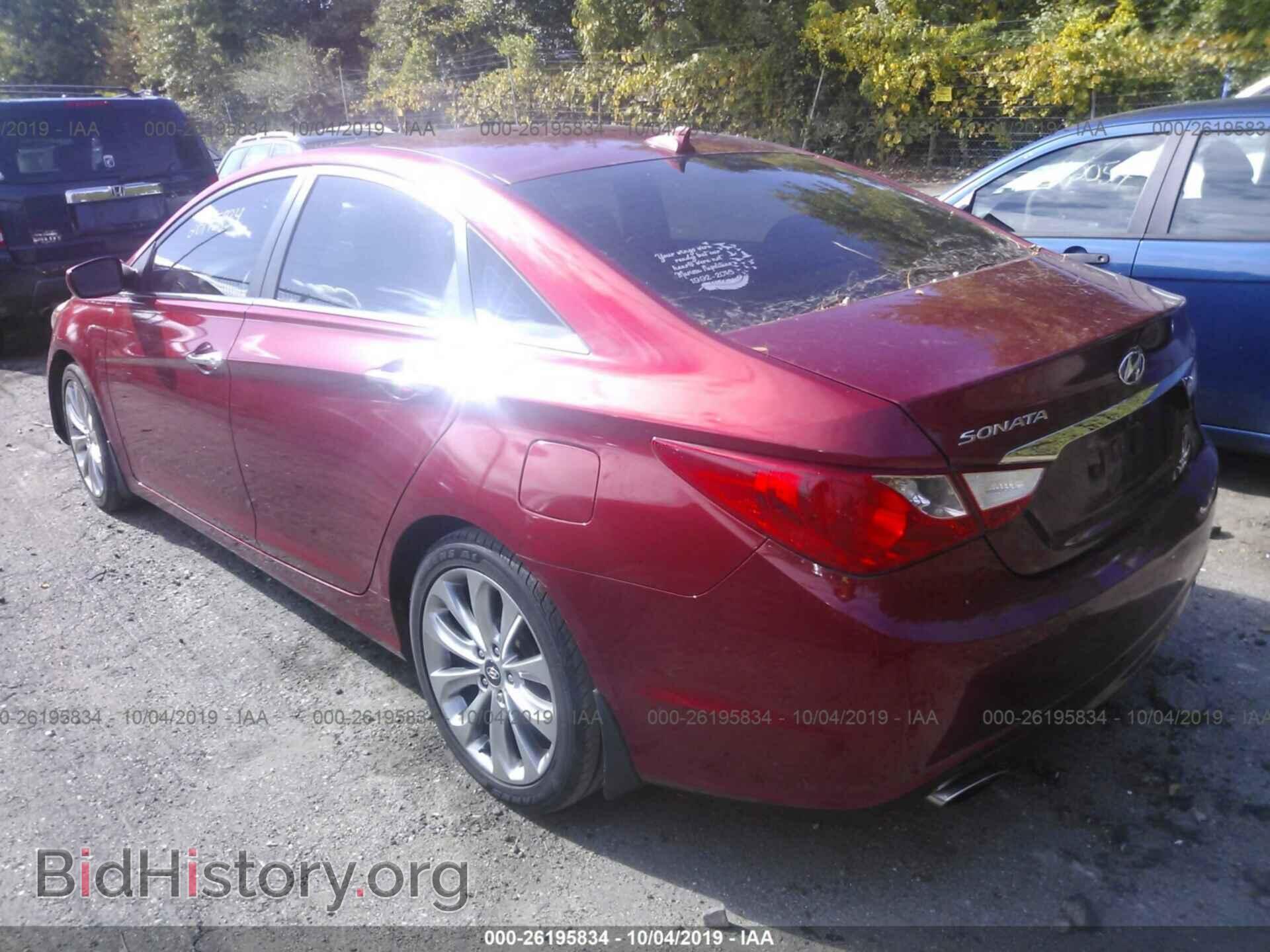 2012 HYUNDAI SONATA - VIN: 5NPEC4AC6CH462616 - Фото 3