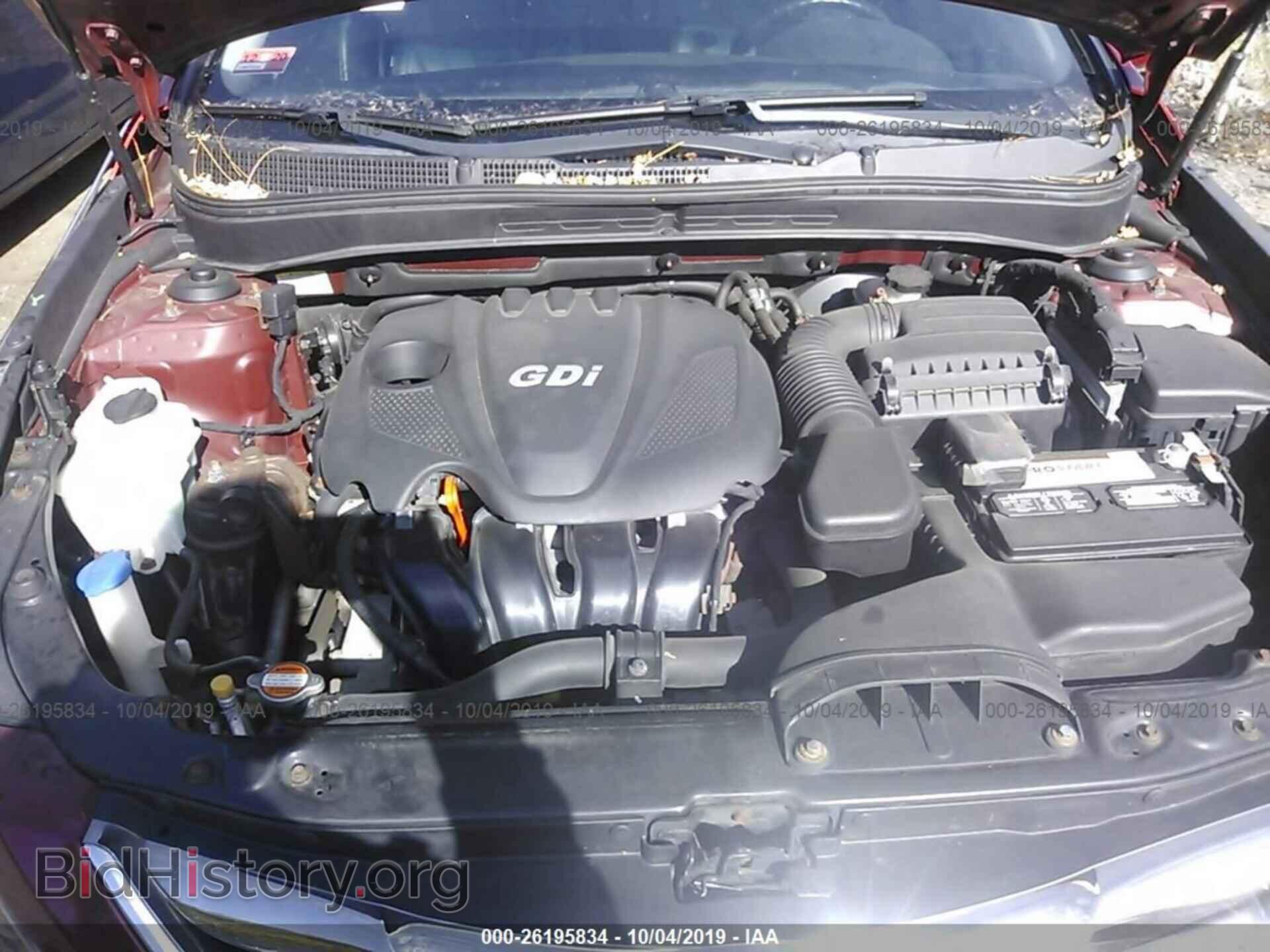 2012 HYUNDAI SONATA - VIN: 5NPEC4AC6CH462616 - Фото 10