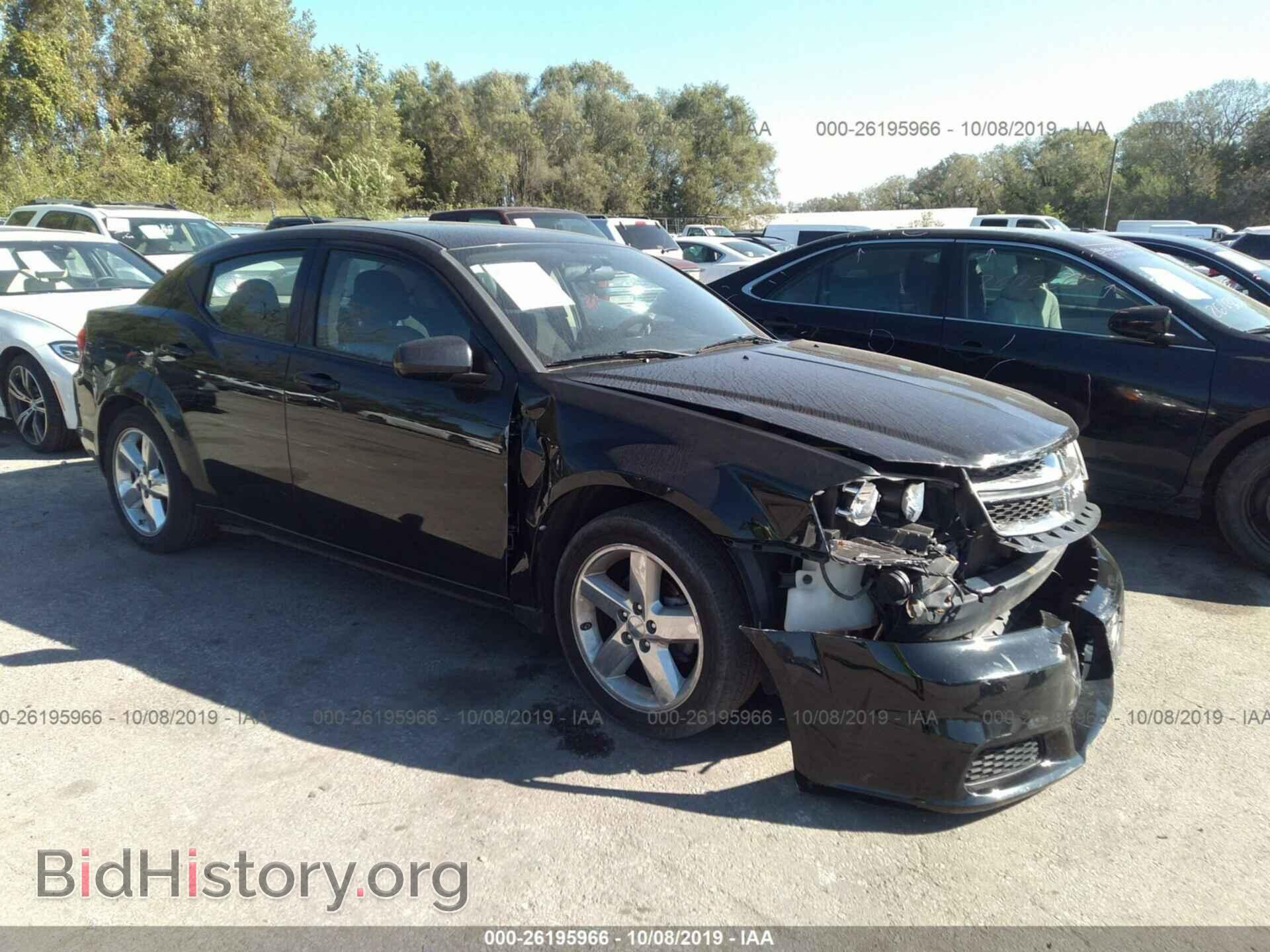 Photo 1B3BD1FB7BN577241 - DODGE AVENGER 2011