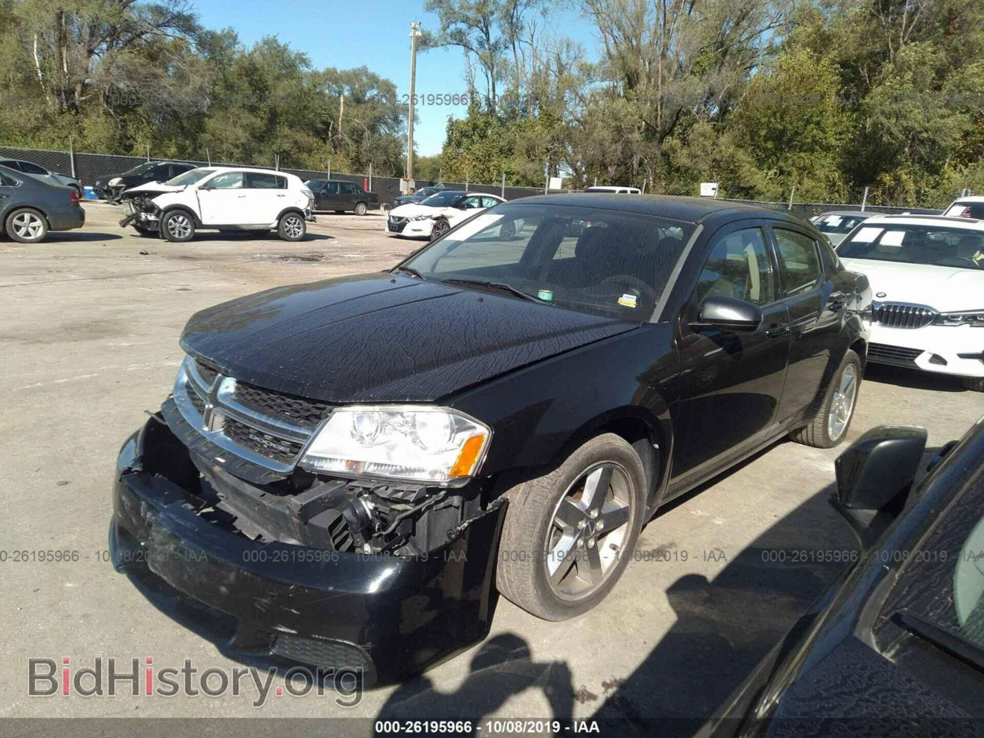 2011 DODGE AVENGER - VIN: 1B3BD1FB7BN577241 - Фото 2