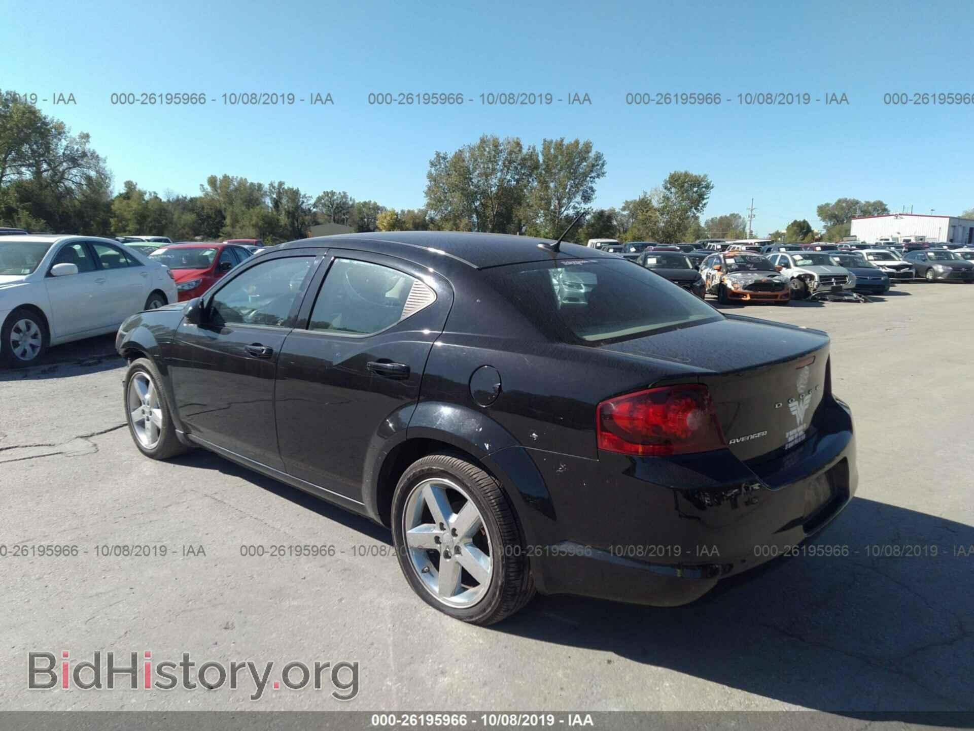 2011 DODGE AVENGER - VIN: 1B3BD1FB7BN577241 - Фото 3