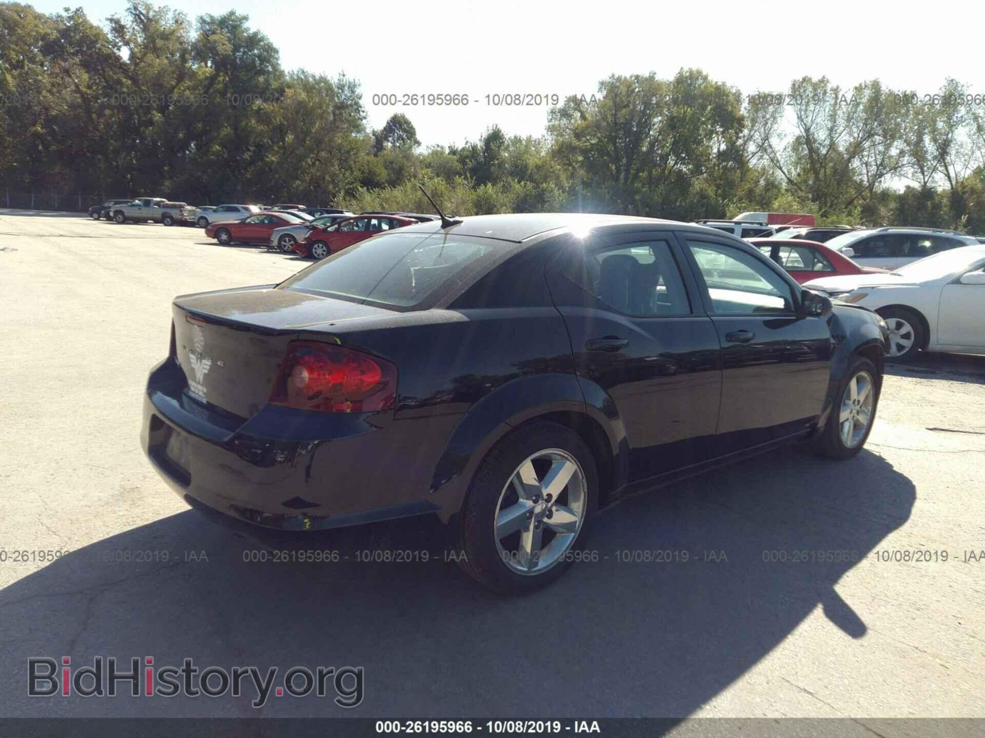 2011 DODGE AVENGER - VIN: 1B3BD1FB7BN577241 - Фото 4