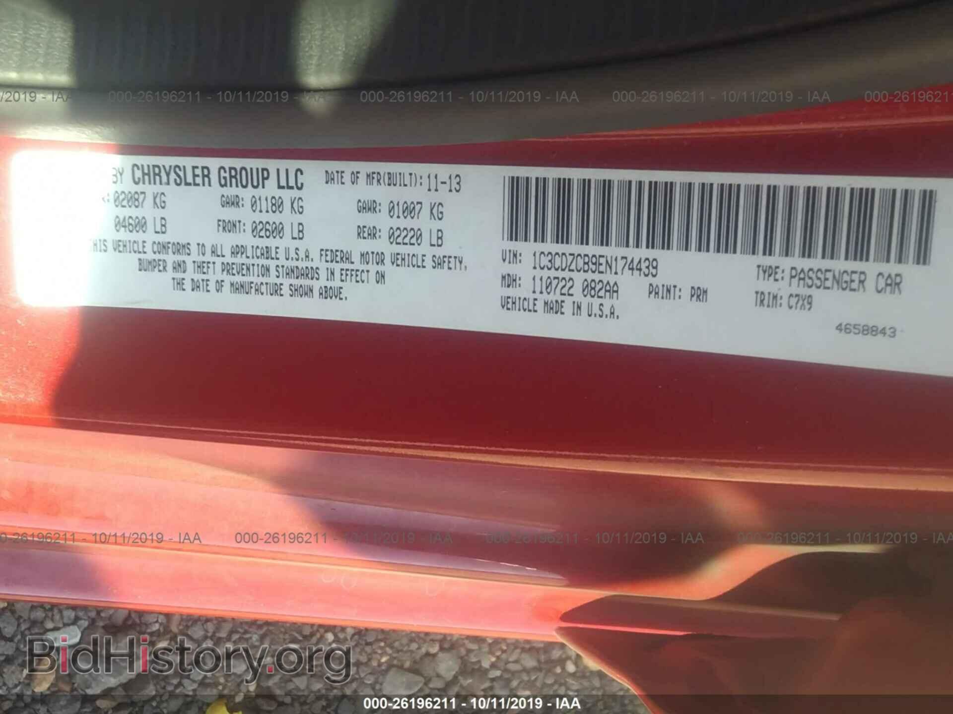 2014 DODGE AVENGER - VIN: 1C3CDZCB9EN174439 - Photo 9