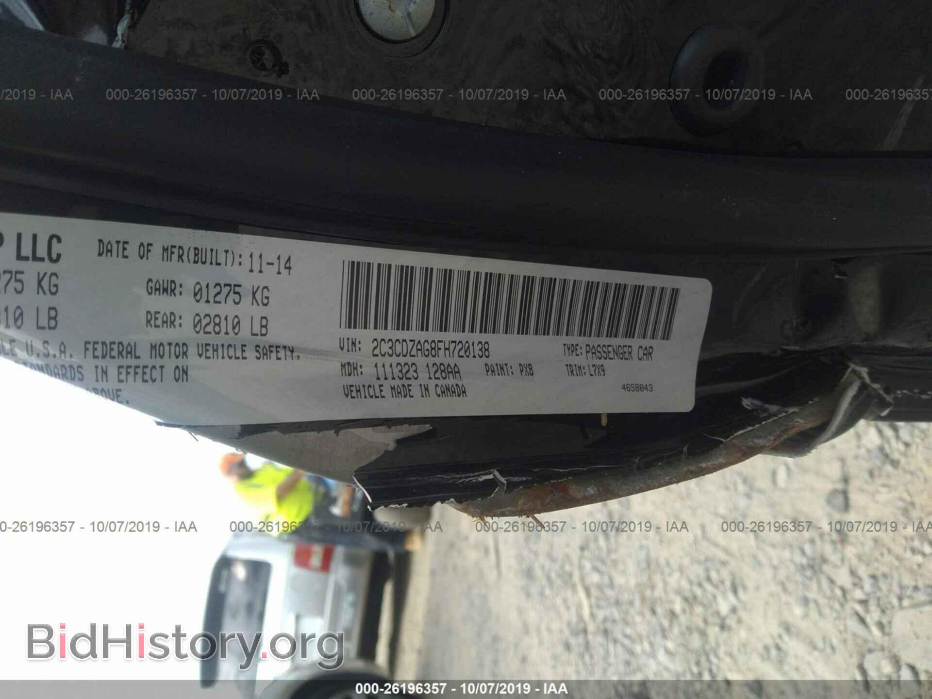 2015 DODGE CHALLENGER - VIN: 2C3CDZAG8FH720138 - Photo 9