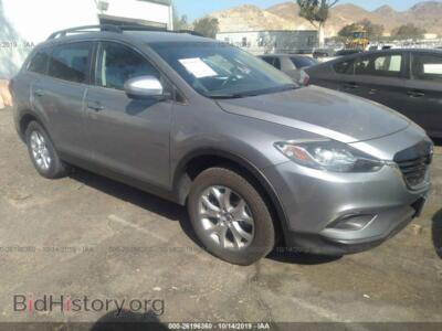 2014 Mazda CX-9 Sport, silver — VIN JM3TB2BV4E0434142, IAAI