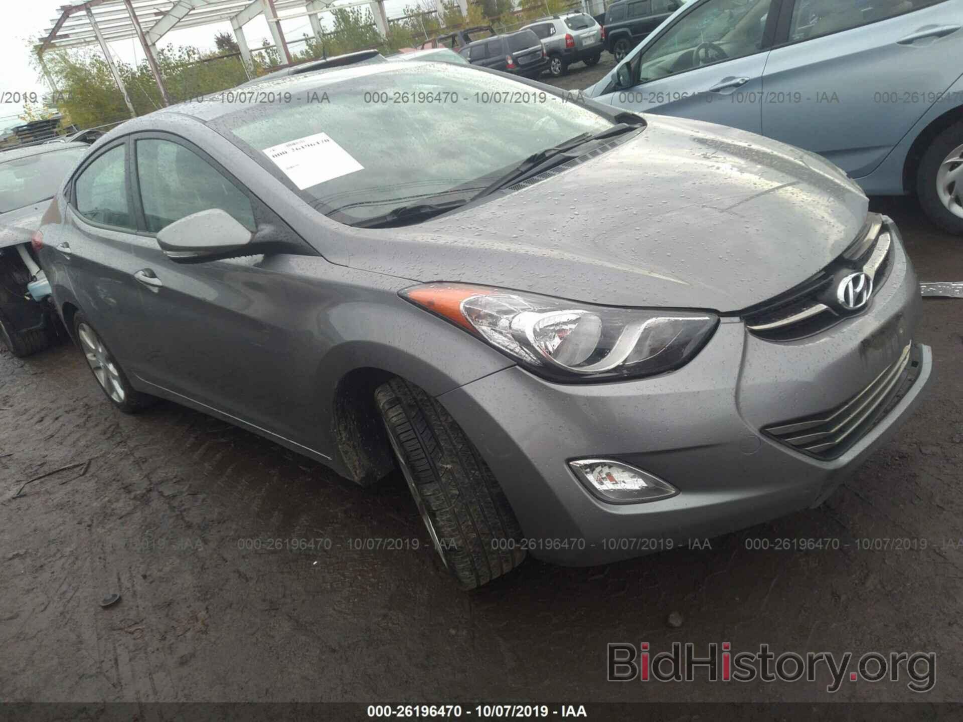 Photo KMHDH4AEXBU087554 - HYUNDAI ELANTRA 2011