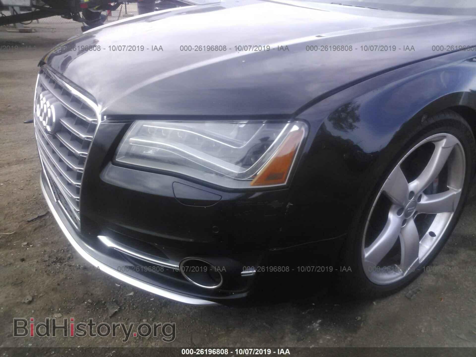 2013 AUDI S8 - VIN: WAUD2AFD3DN026075 - Фото 6