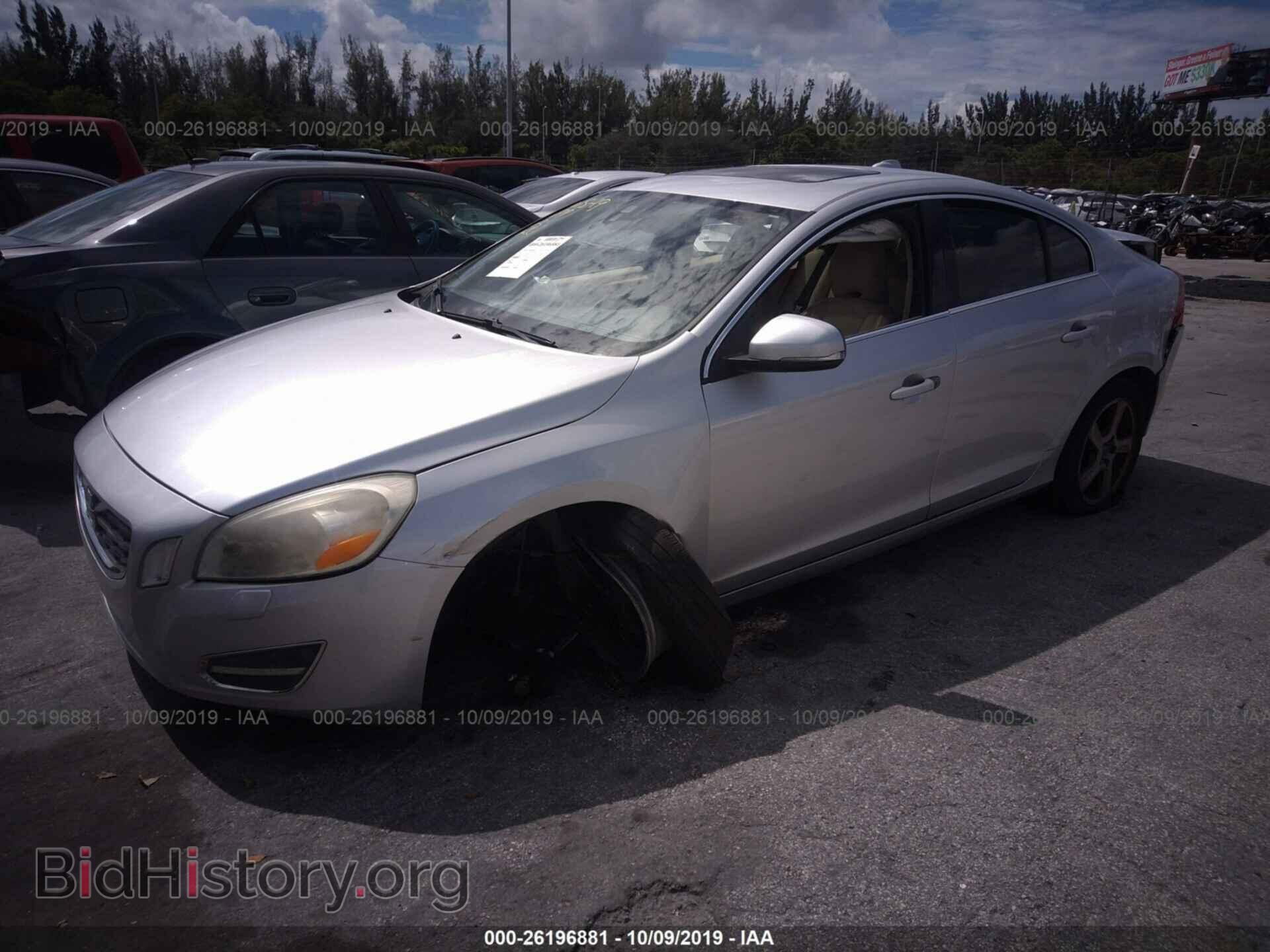 2012 VOLVO S60 - VIN: YV1622FS8C2044663 - Фото 2