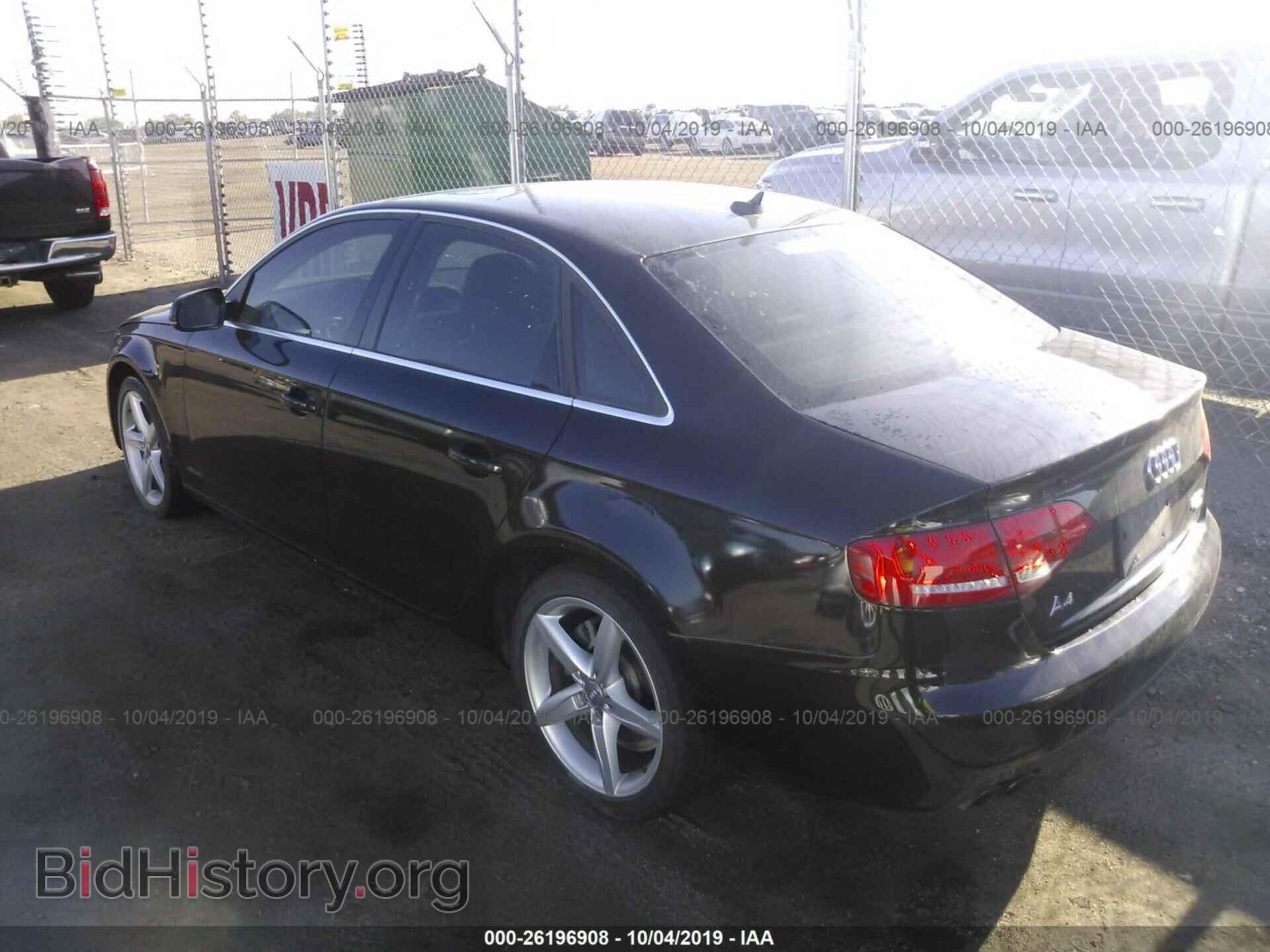 2011 AUDI A4 - VIN: WAUFFAFLXBN028598 - Photo 3