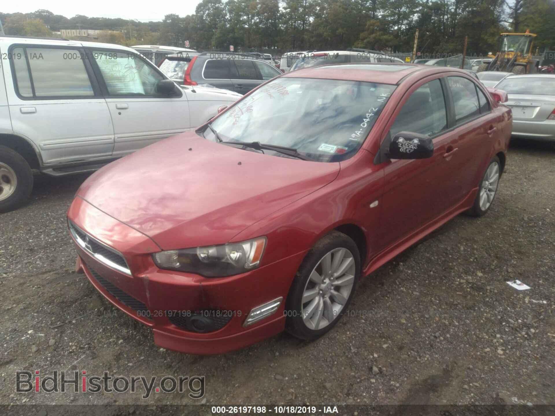 2008 MITSUBISHI LANCER - VIN: JA3AU86U18U042004 - Фото 2