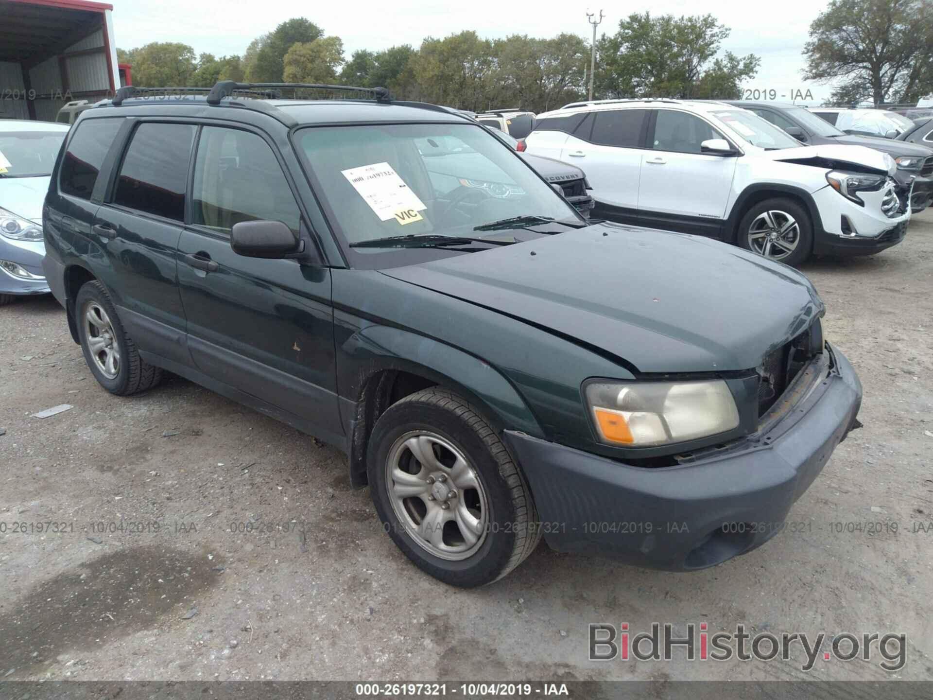 Photo JF1SG63603H715329 - SUBARU FORESTER 2003
