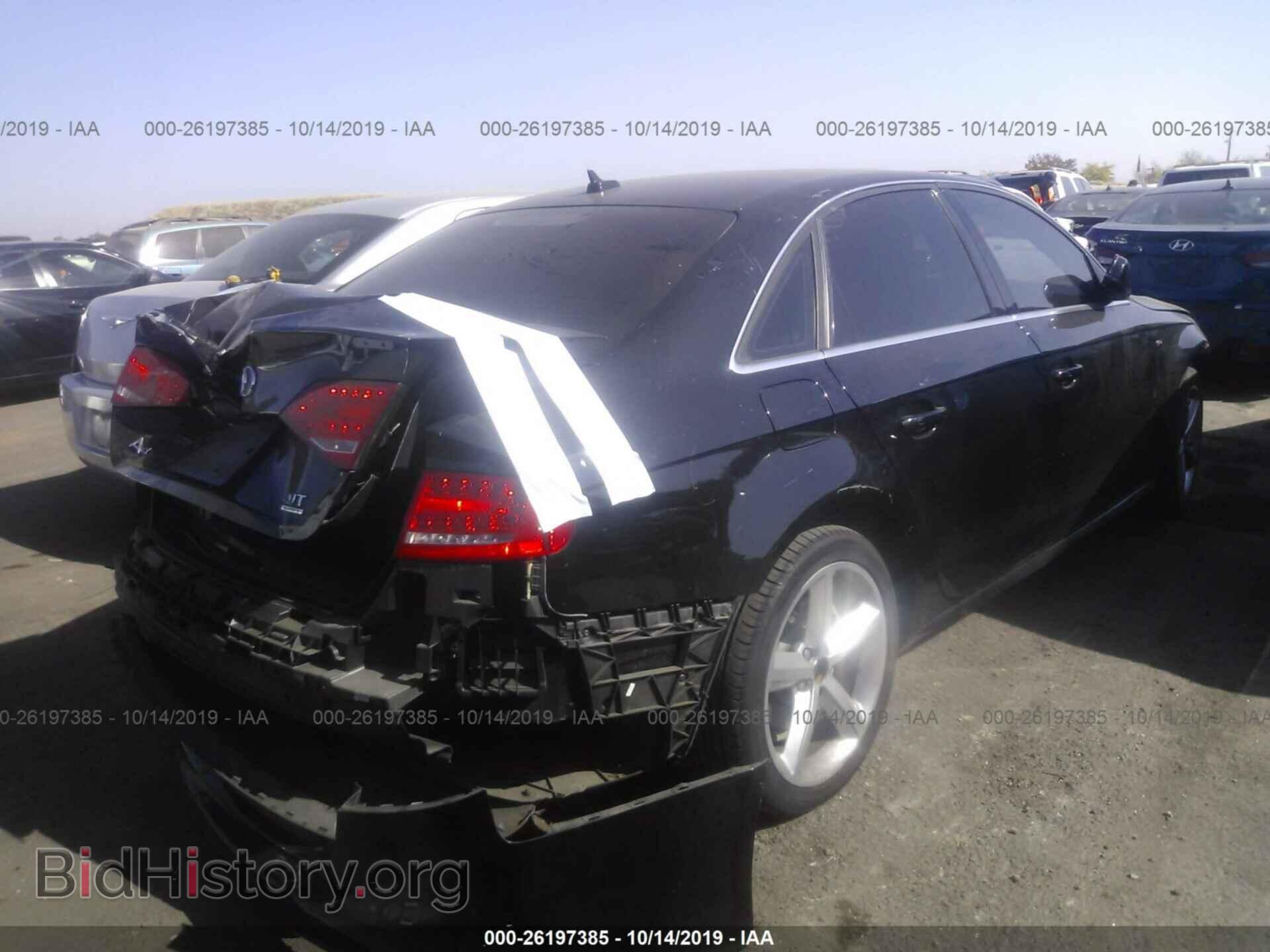 2012 AUDI A4 - VIN: WAUFFAFL8CA056523 - Photo 4