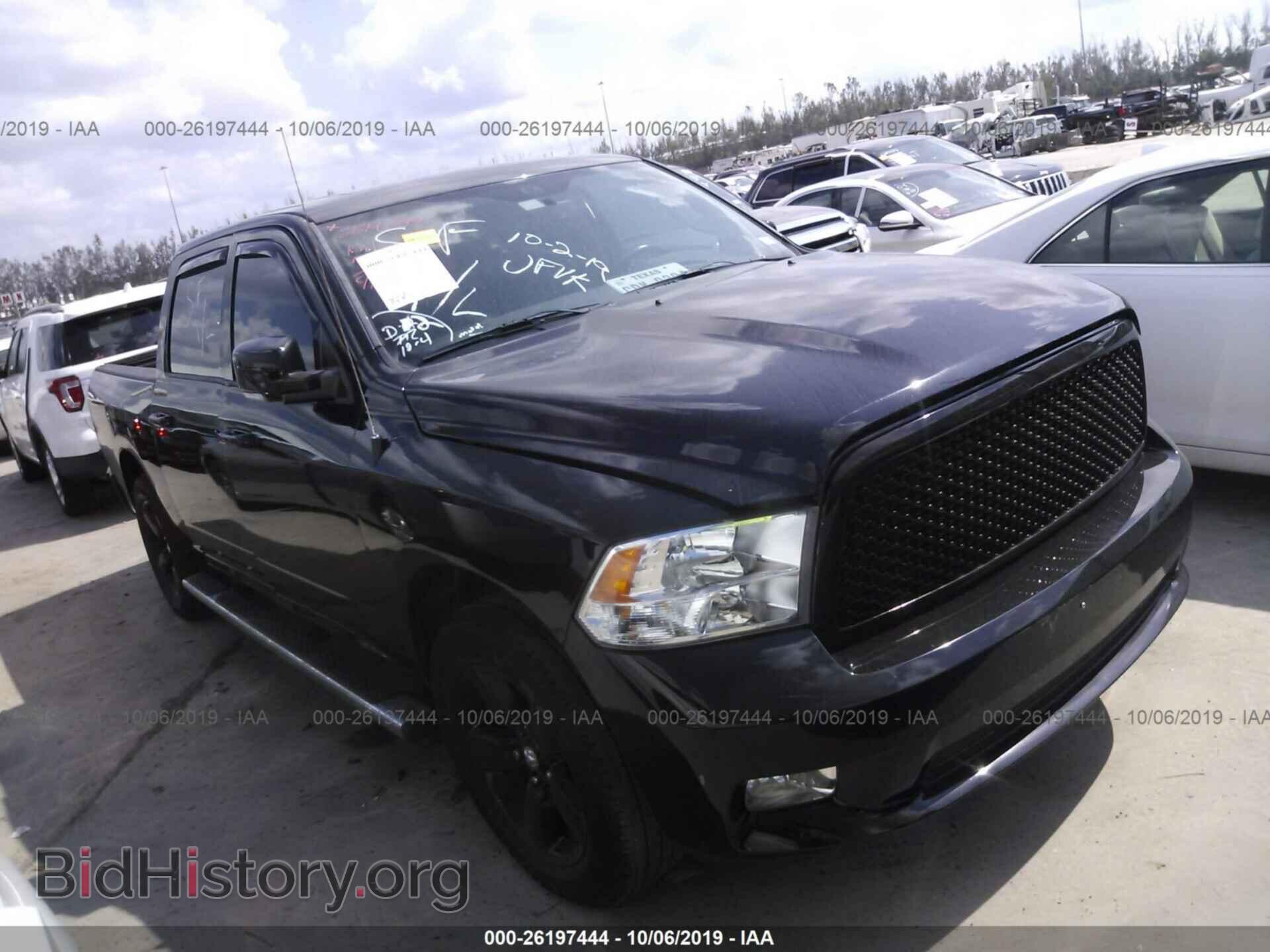 Фотография 1C6RD6PT1CS313010 - DODGE RAM 1500 2012