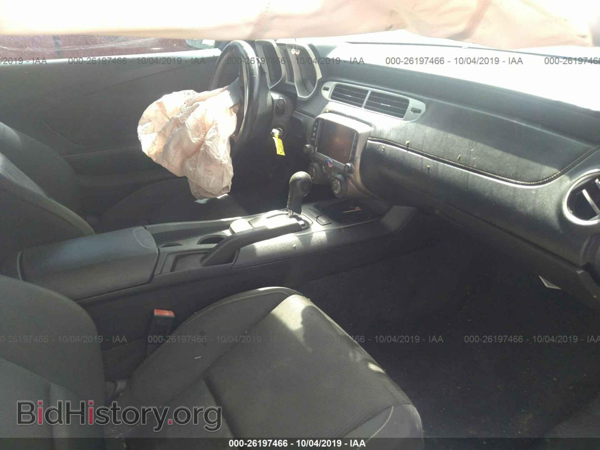 2013 CHEVROLET CAMARO - VIN: 2G1FB1E32D9185721 - Фото 5