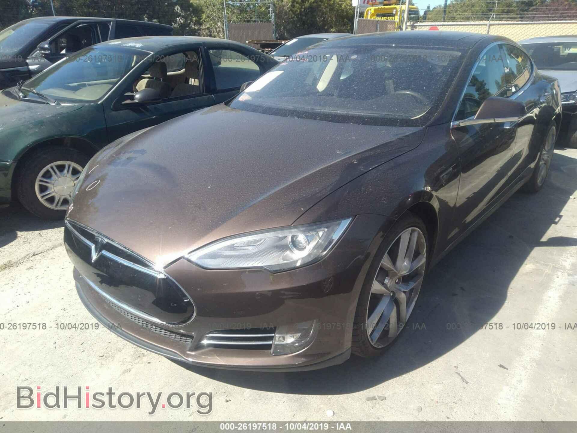 2014 TESLA MODEL S - VIN: 5YJSA1H19EFP36288 - Photo 2