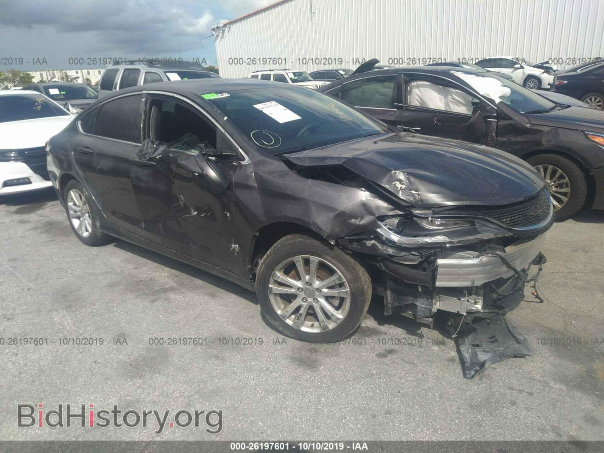 Photo 1C3CCCAB1FN575987 - CHRYSLER 200 2015