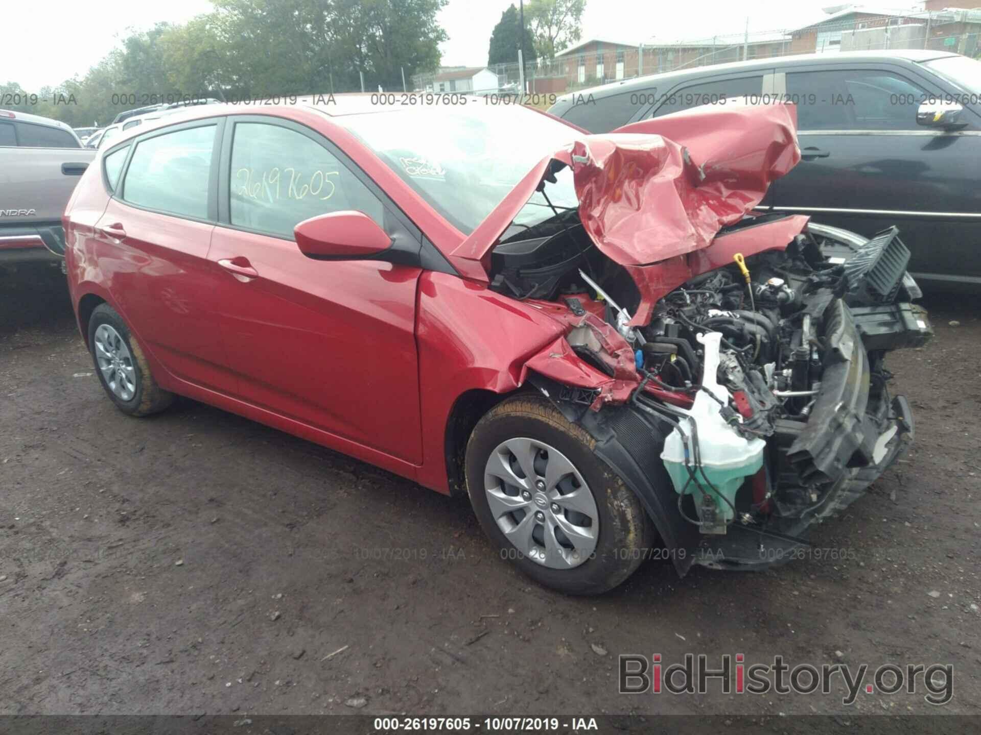 Photo KMHCT5AE5HU350896 - HYUNDAI ACCENT 2017