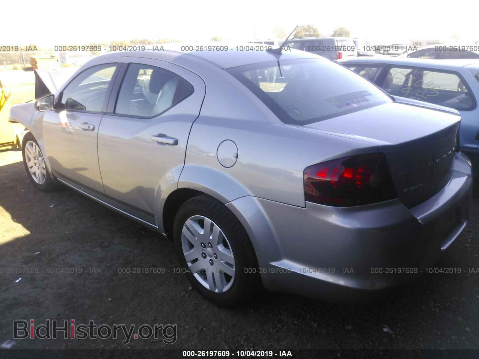 2013 DODGE AVENGER - VIN: 1C3CDZAB7DN616653 - Фото 3