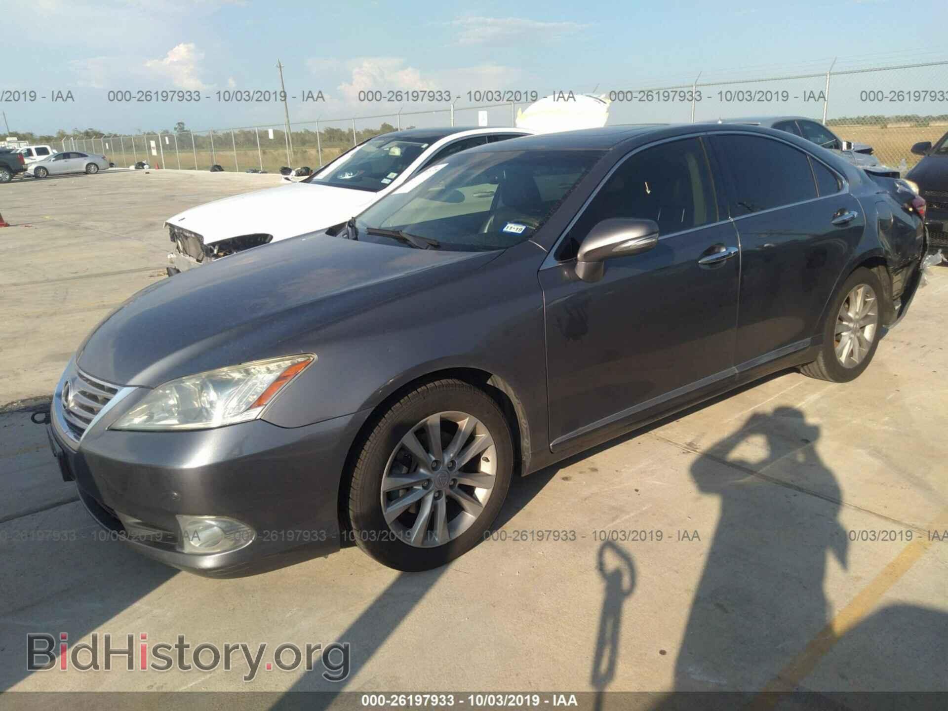 2012 LEXUS ES - VIN: JTHBK1EG2C2496781 - Photo 2