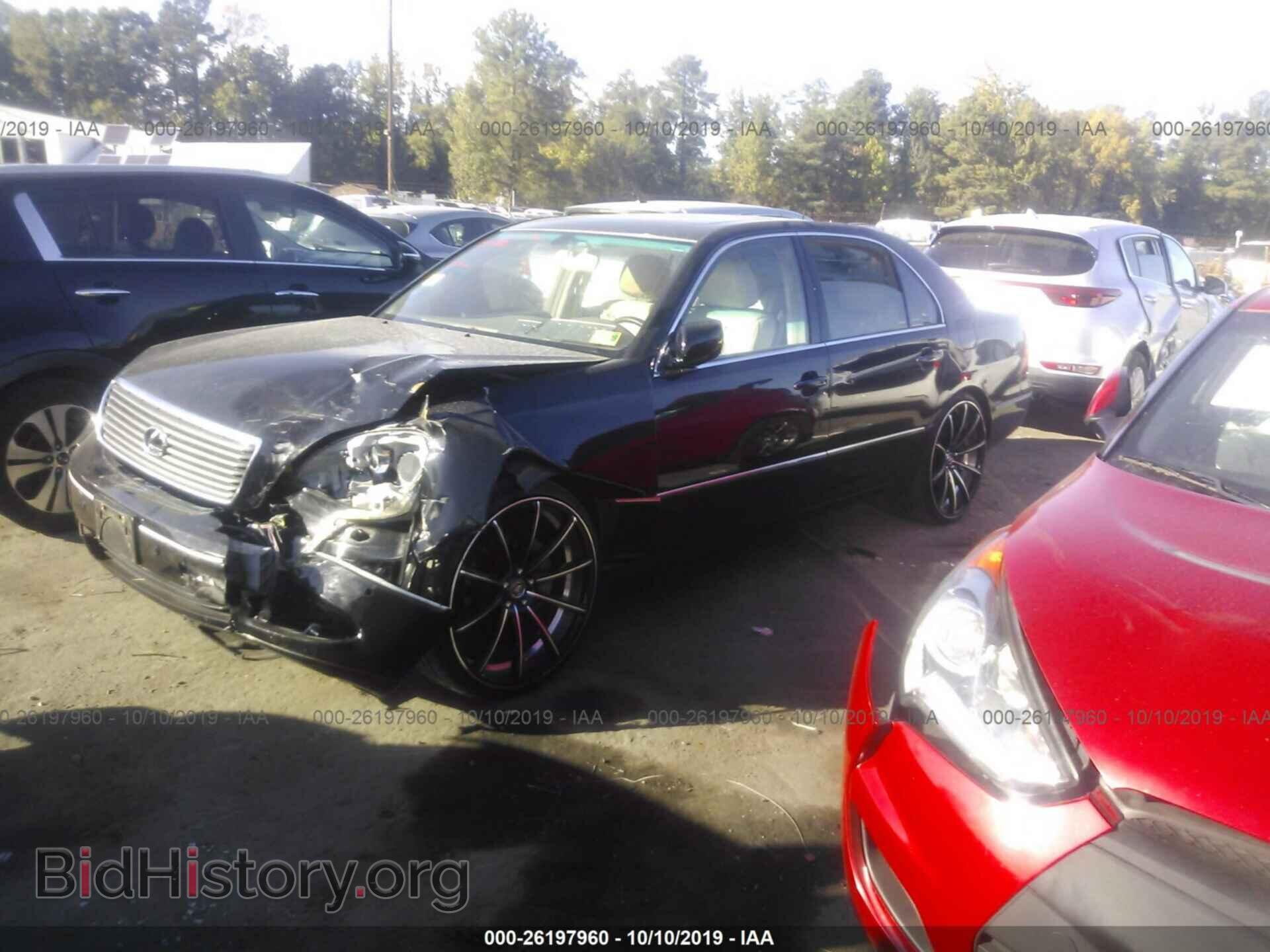 2002 LEXUS LS - VIN: JTHBN30F420090416 - Фото 2
