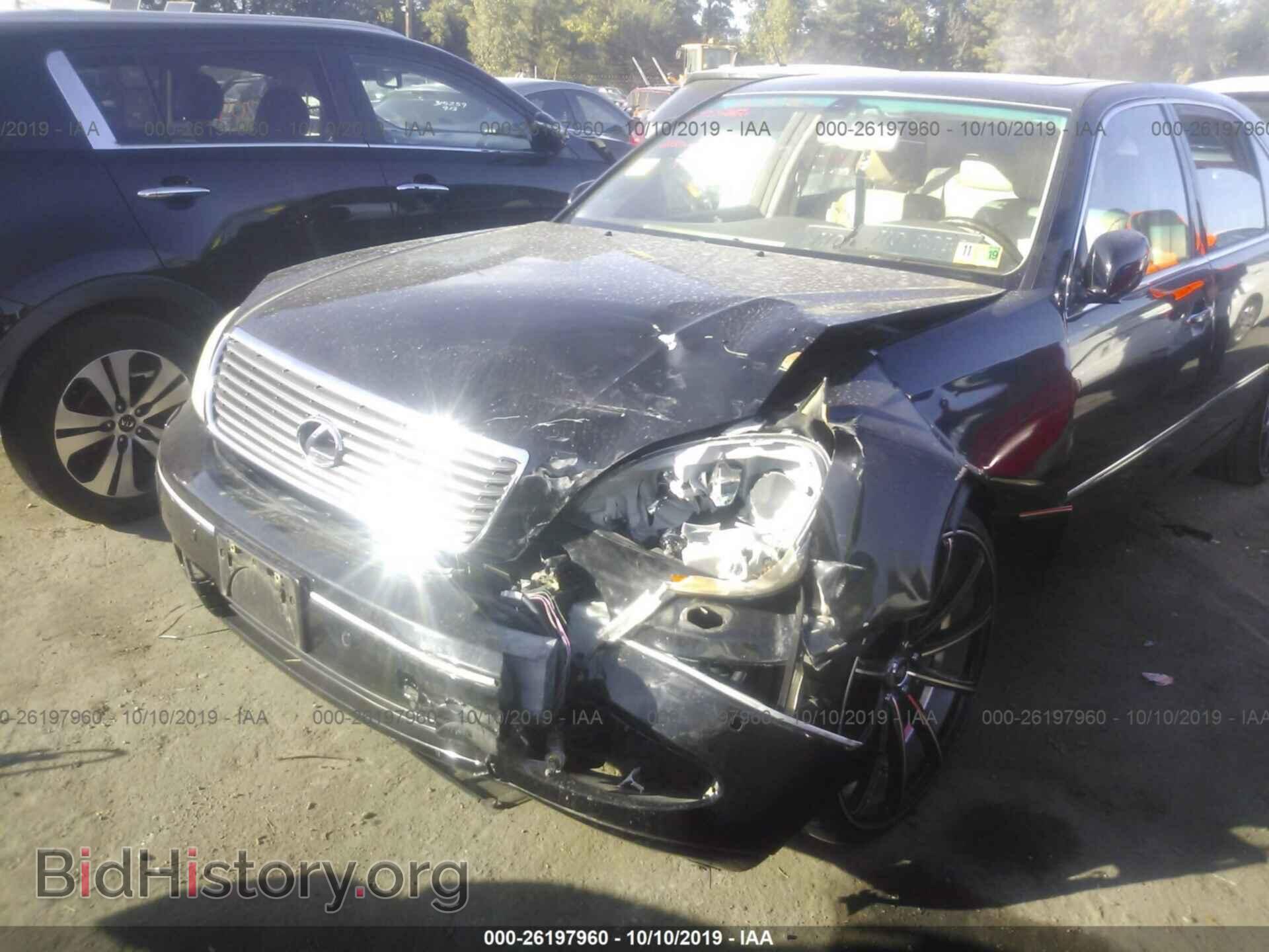 2002 LEXUS LS - VIN: JTHBN30F420090416 - Фото 6