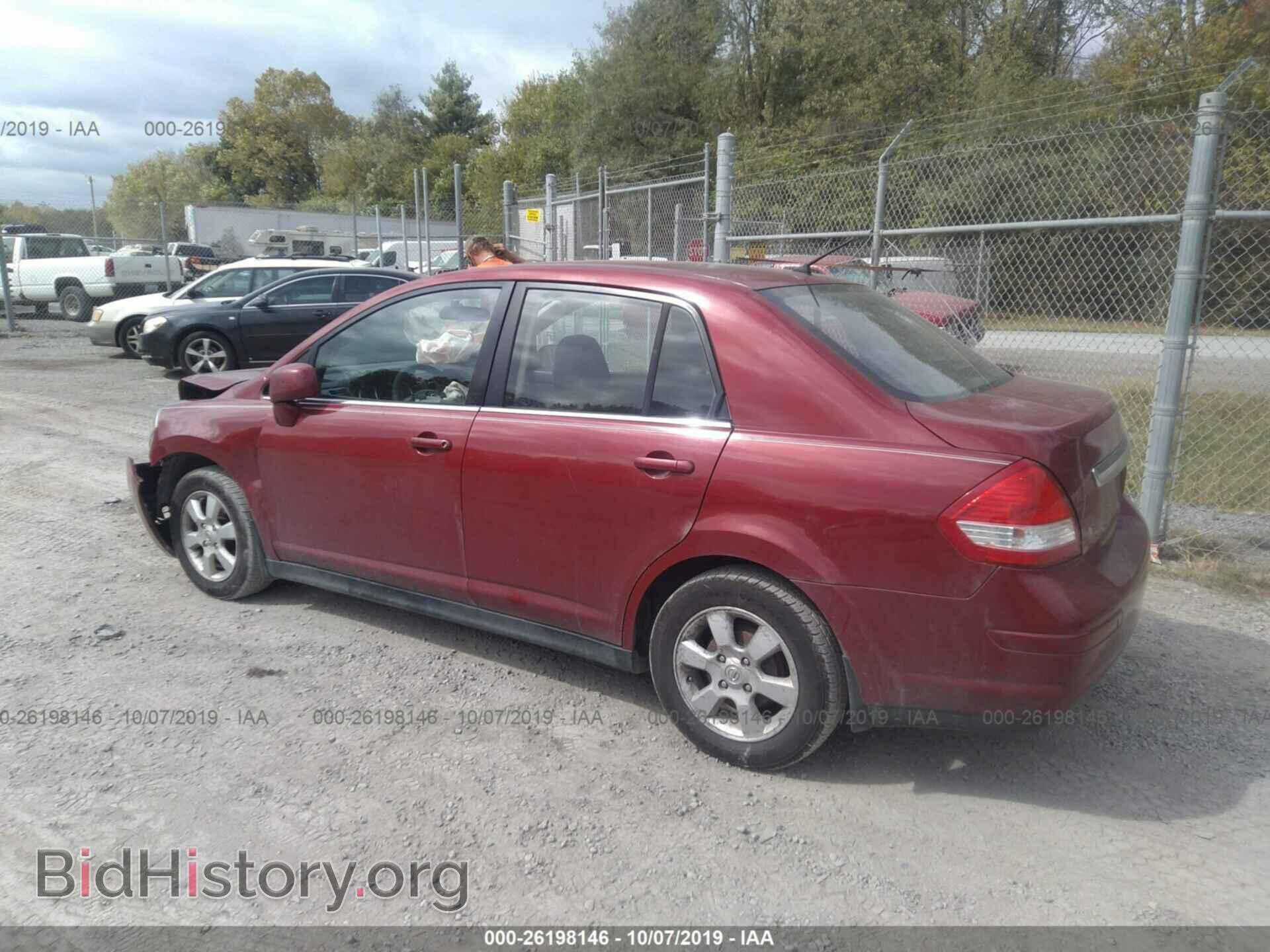 2008 NISSAN VERSA - VIN: 3N1BC11E38L370330 - Фото 3