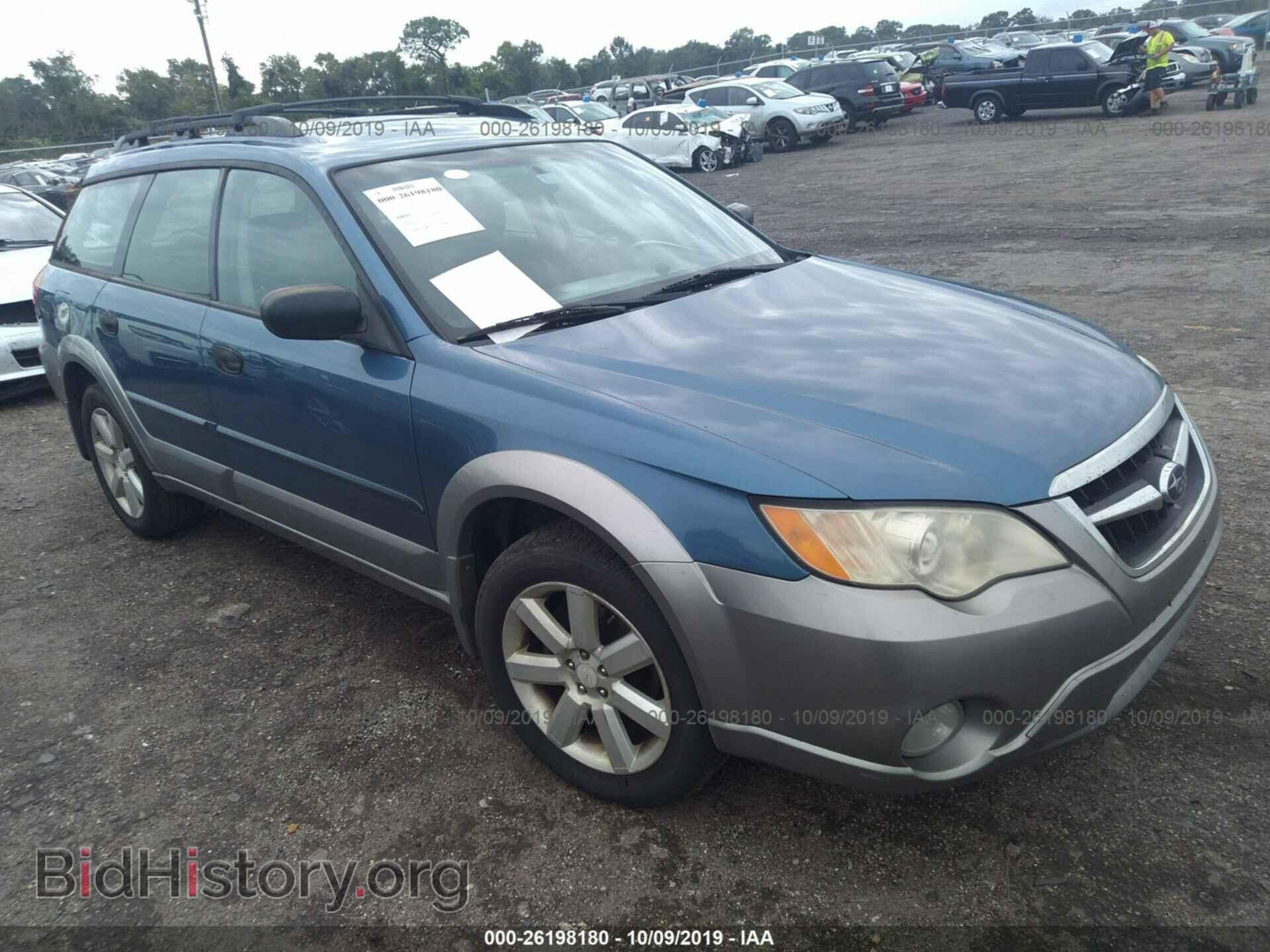 Photo 4S4BP61C497314475 - SUBARU OUTBACK 2009