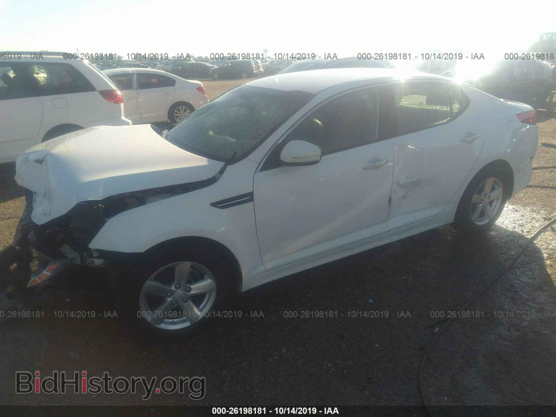 2015 KIA OPTIMA - VIN: KNAGM4A76F5537096 - Photo 2