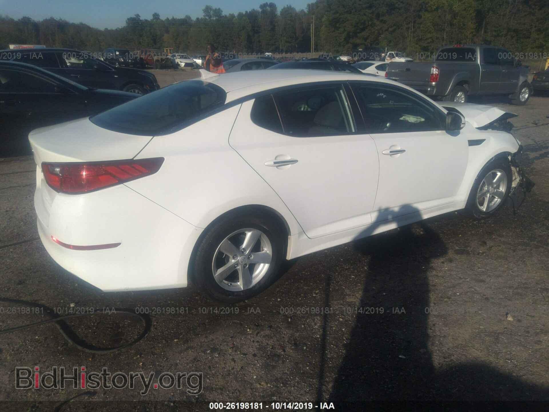 2015 KIA OPTIMA - VIN: KNAGM4A76F5537096 - Photo 4