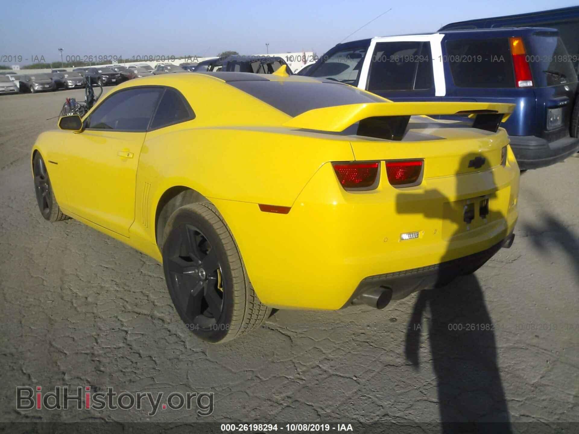 2012 CHEVROLET CAMARO - VIN: 2G1FC1E33C9135017 - Фото 3