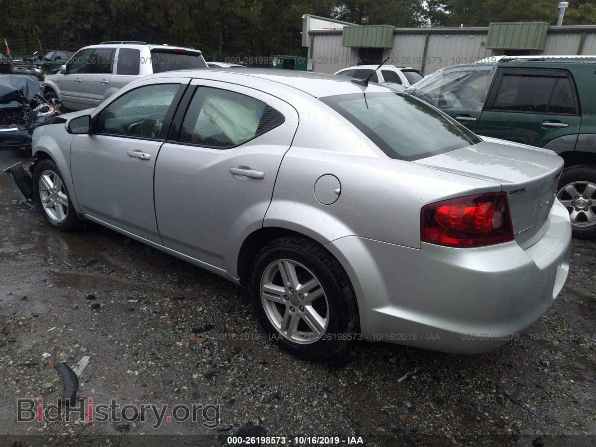 2012 DODGE AVENGER - VIN: 1C3CDZCB9CN187009 - Фото 3