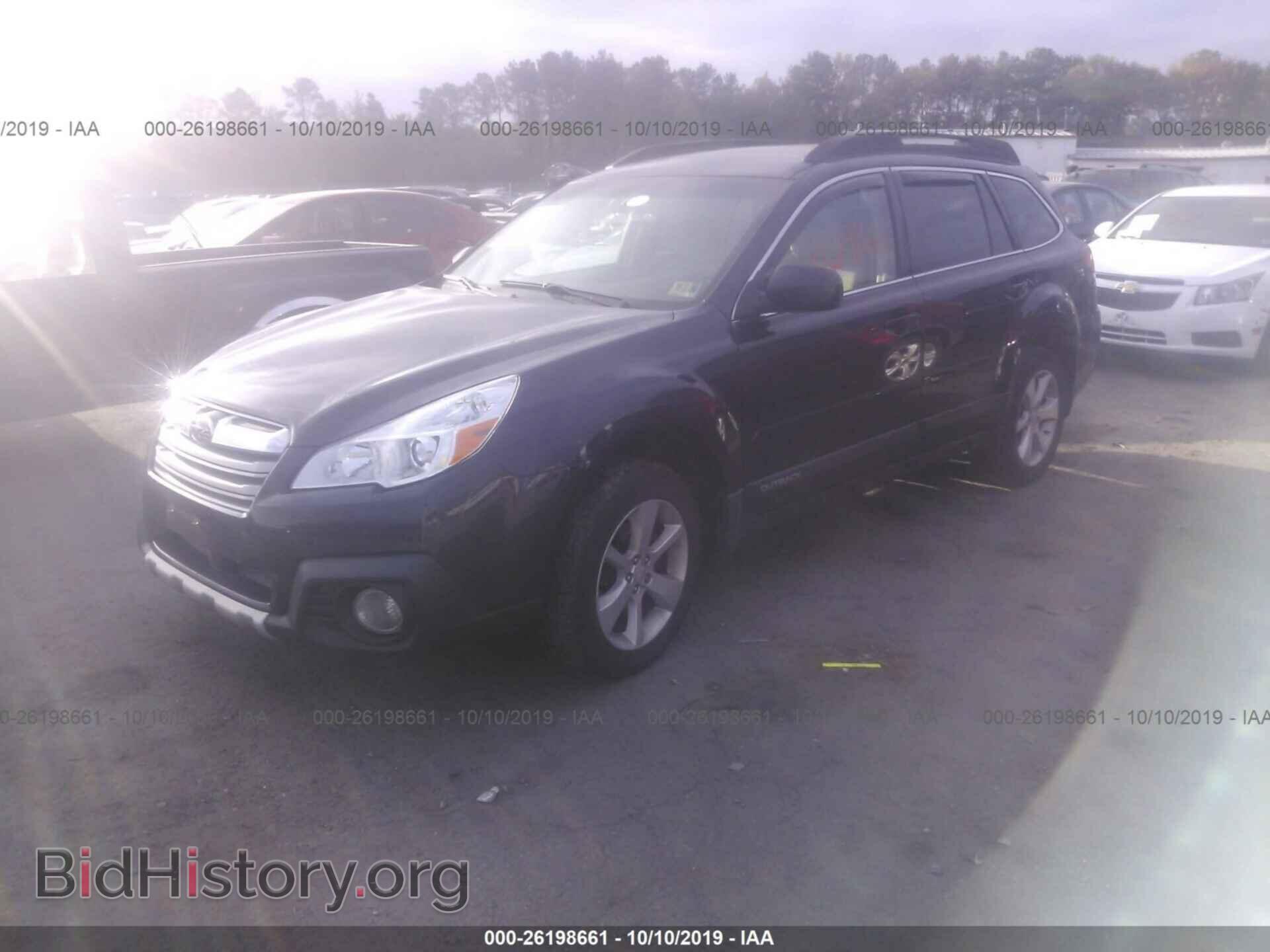 2014 SUBARU OUTBACK - VIN: 4S4BRCDC7E3243973 - Фото 2