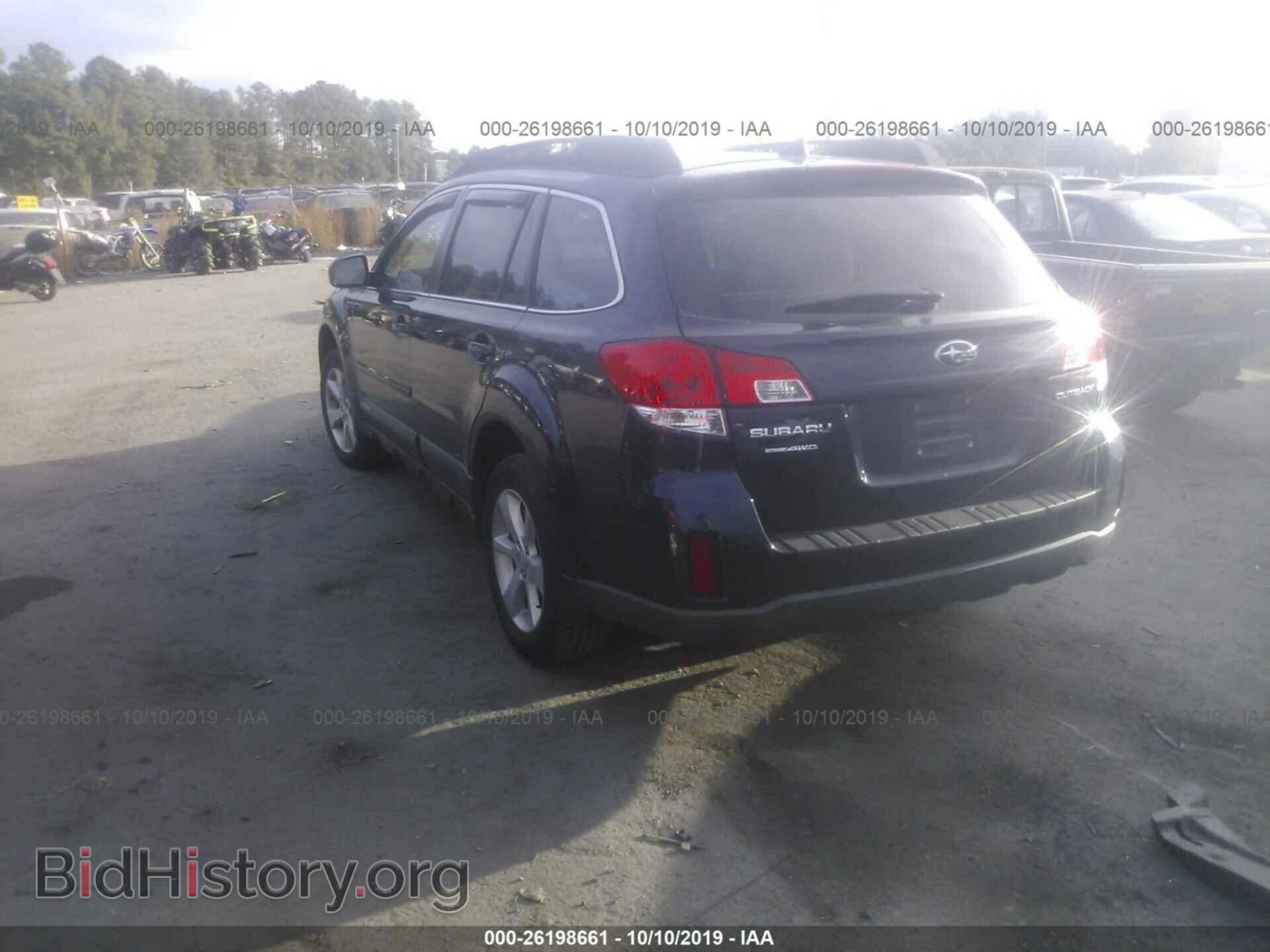 2014 SUBARU OUTBACK - VIN: 4S4BRCDC7E3243973 - Фото 3