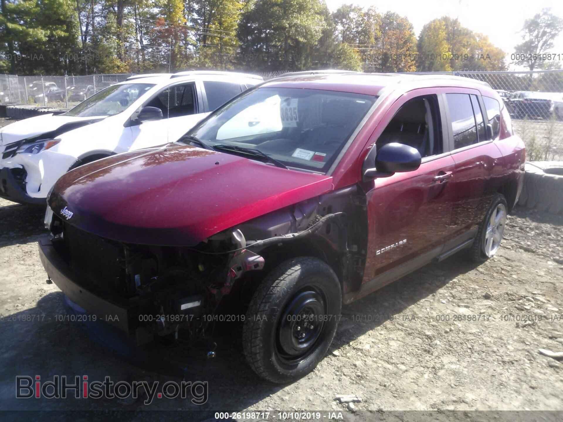 2011 JEEP COMPASS - VIN: 1J4NF5FB7BD187155 - Фото 2