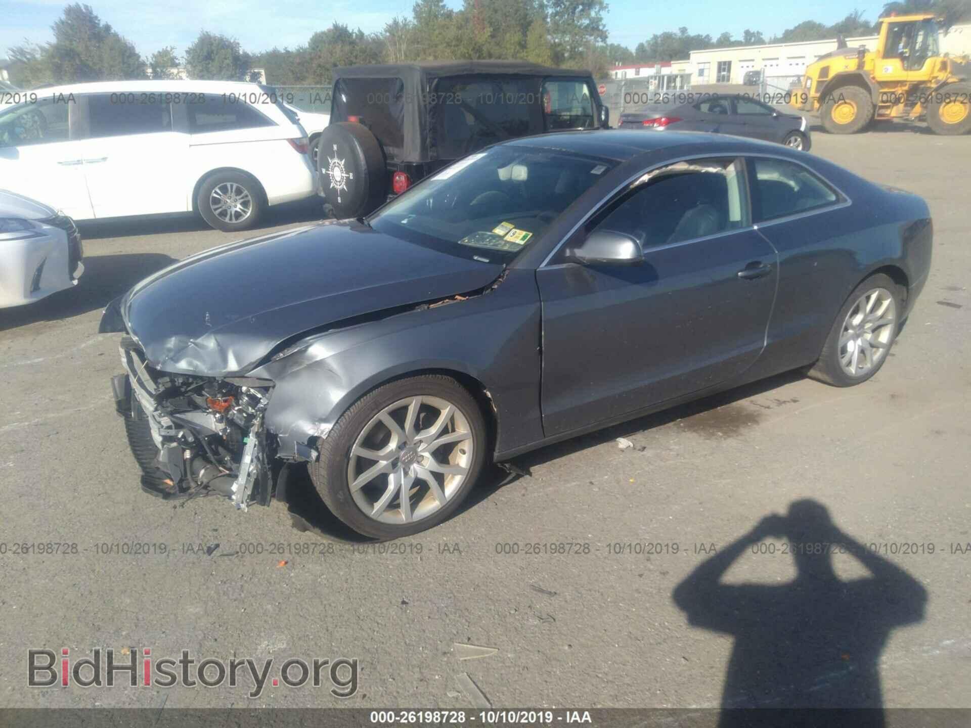 2012 AUDI A5 - VIN: WAURFAFR2CA013815 - Фото 2