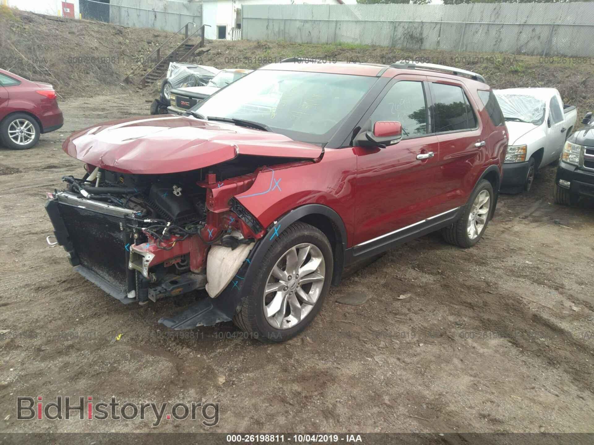 2014 FORD EXPLORER - VIN: 1FM5K8F81EGB53024 - Фото 2