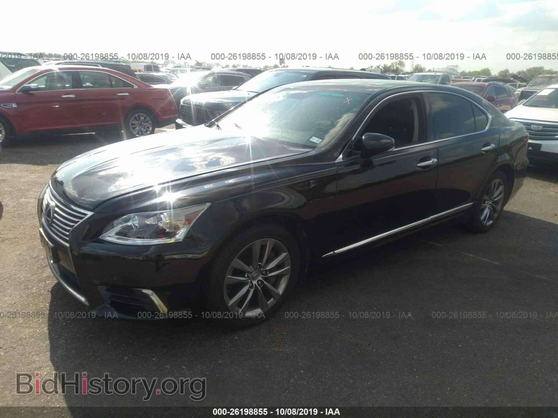 2013 LEXUS LS - VIN: JTHCL5EF6D5018752 - Фото 2