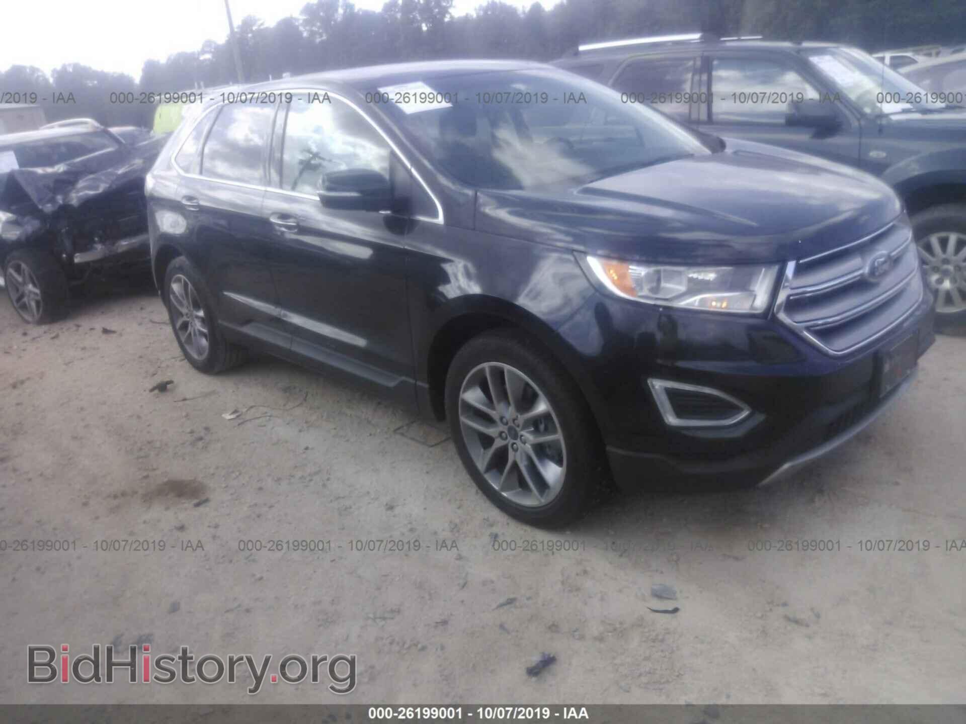 Фотография 2FMTK4K84FBB78921 - FORD EDGE 2015