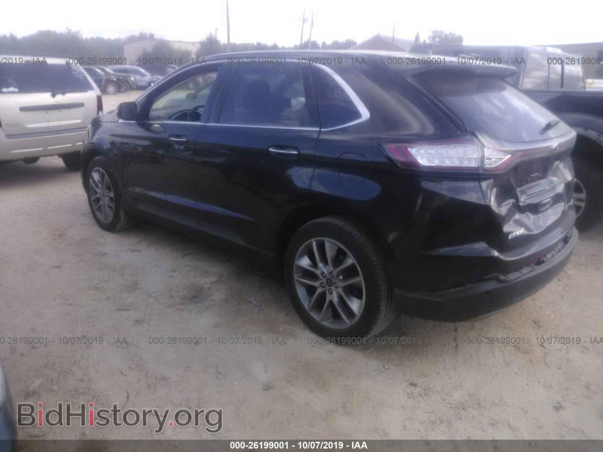 2015 FORD EDGE - VIN: 2FMTK4K84FBB78921 - Фото 3