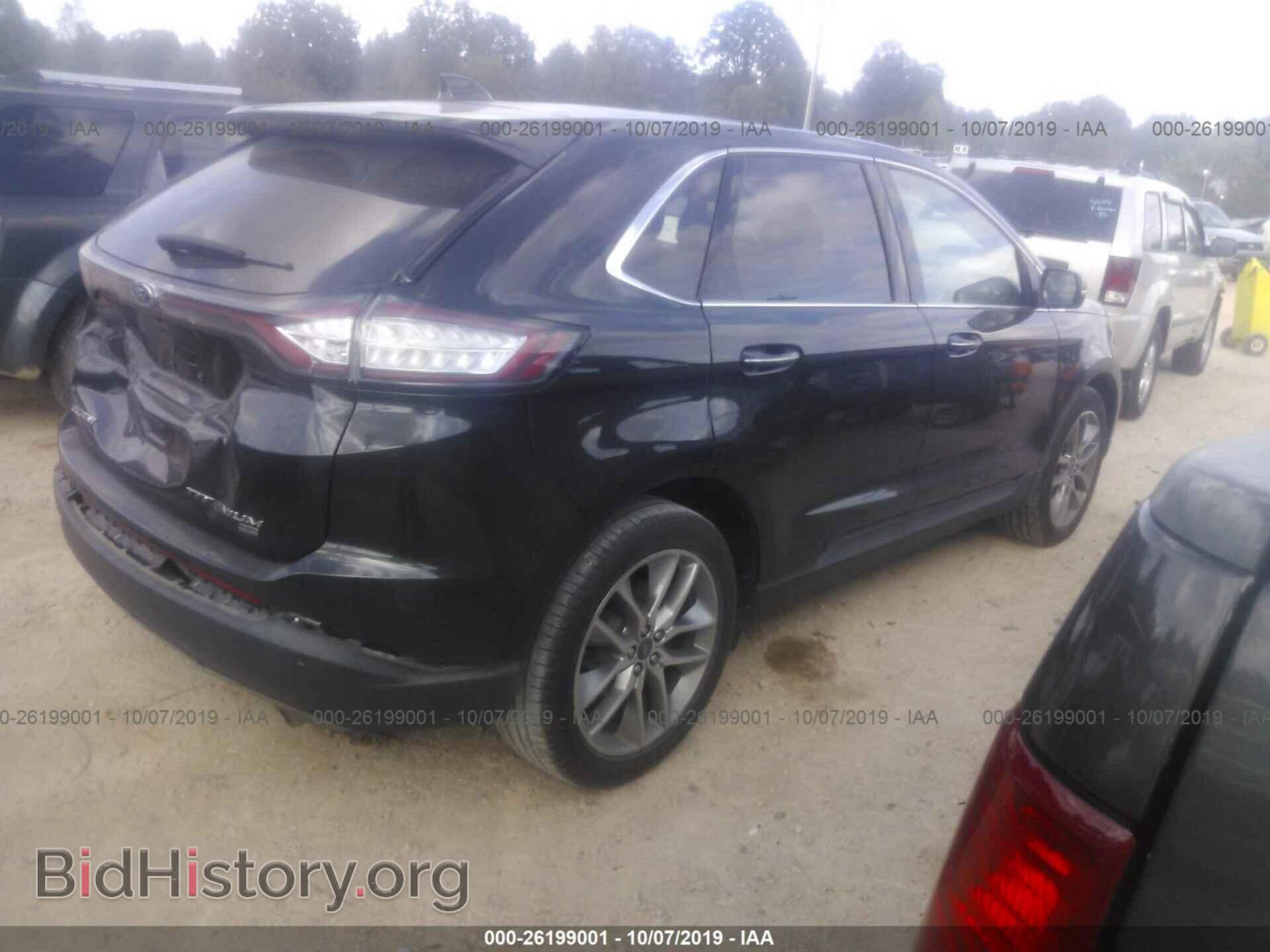 2015 FORD EDGE - VIN: 2FMTK4K84FBB78921 - Фото 4