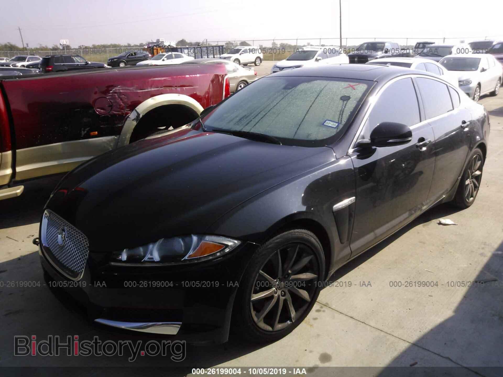 2013 JAGUAR XF - VIN: SAJWA0ES8DPS96028 - Фото 2