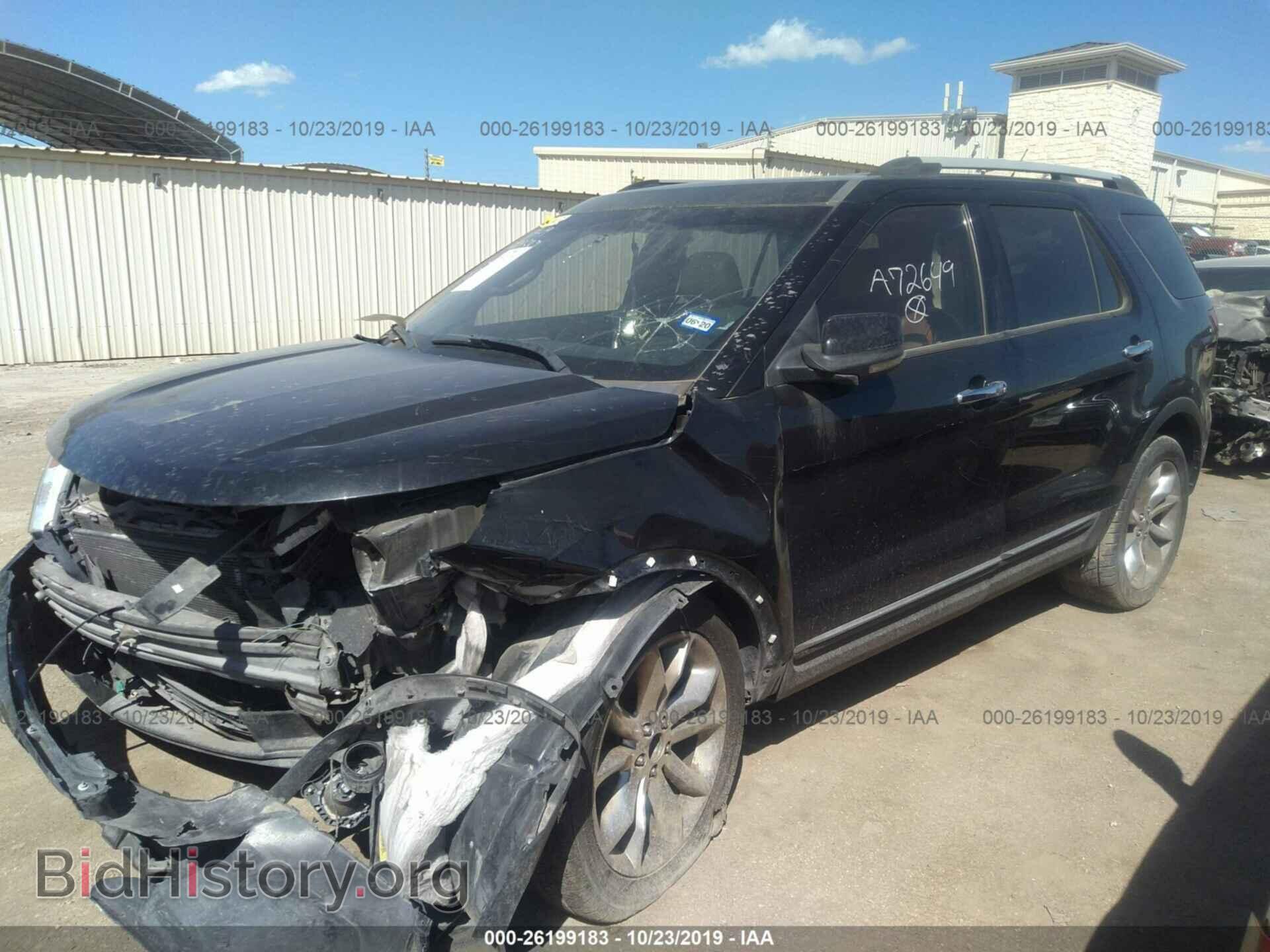 2012 FORD EXPLORER - VIN: 1FMHK7F82CGA72649 - Фото 2