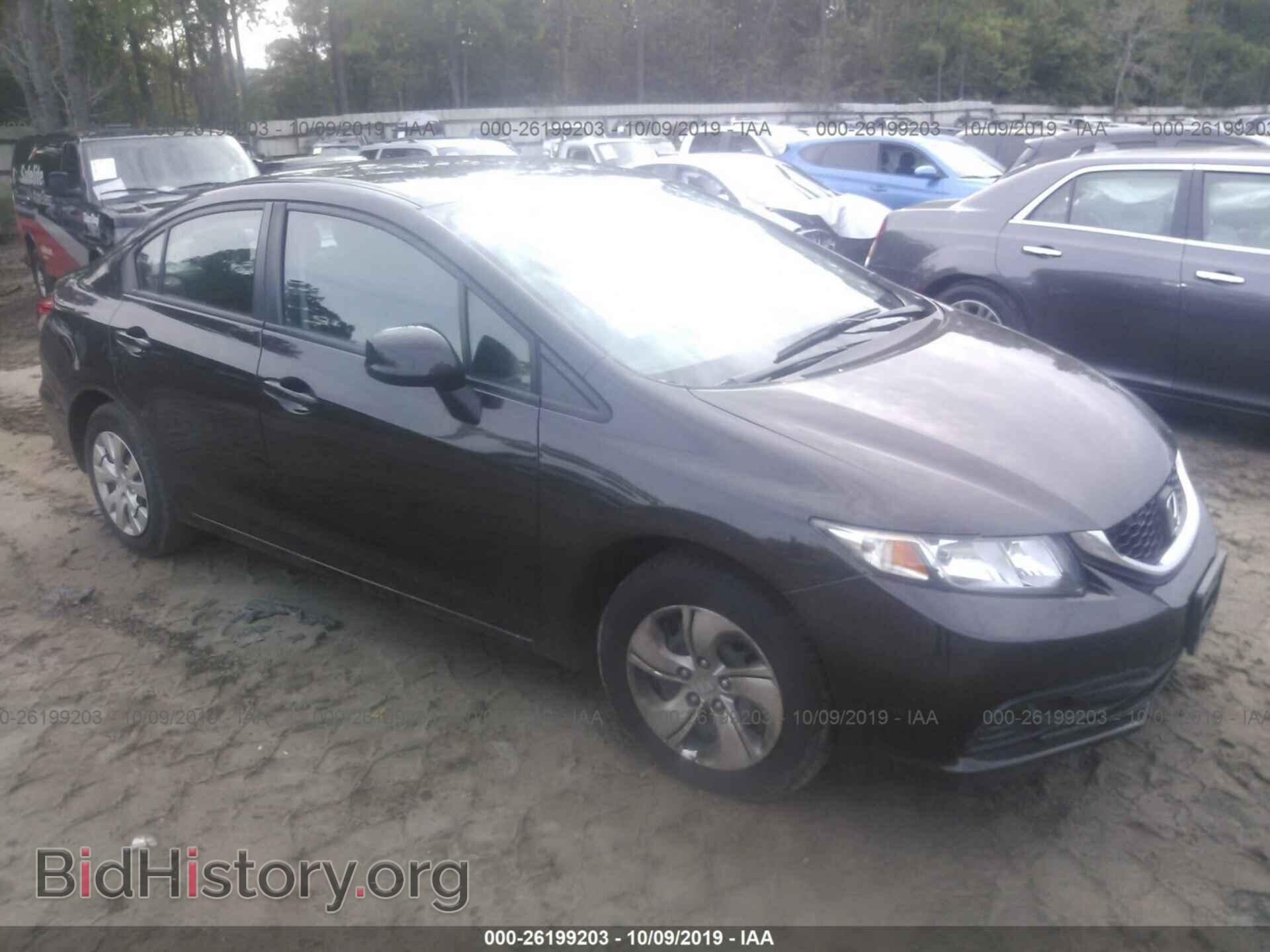 Фотография 19XFB2F55DE264699 - HONDA CIVIC 2013