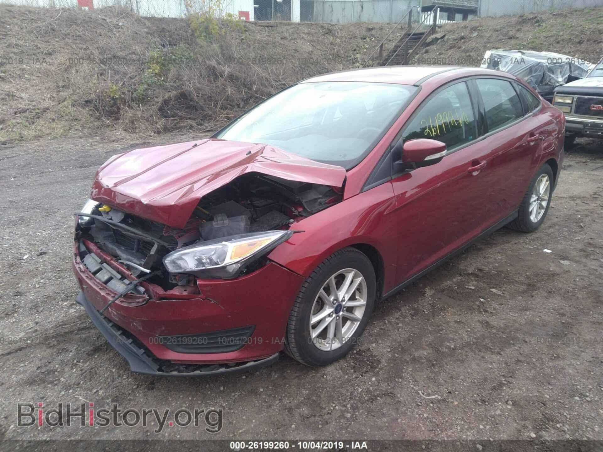 2016 FORD FOCUS - VIN: 1FADP3F23GL262844 - Фото 2