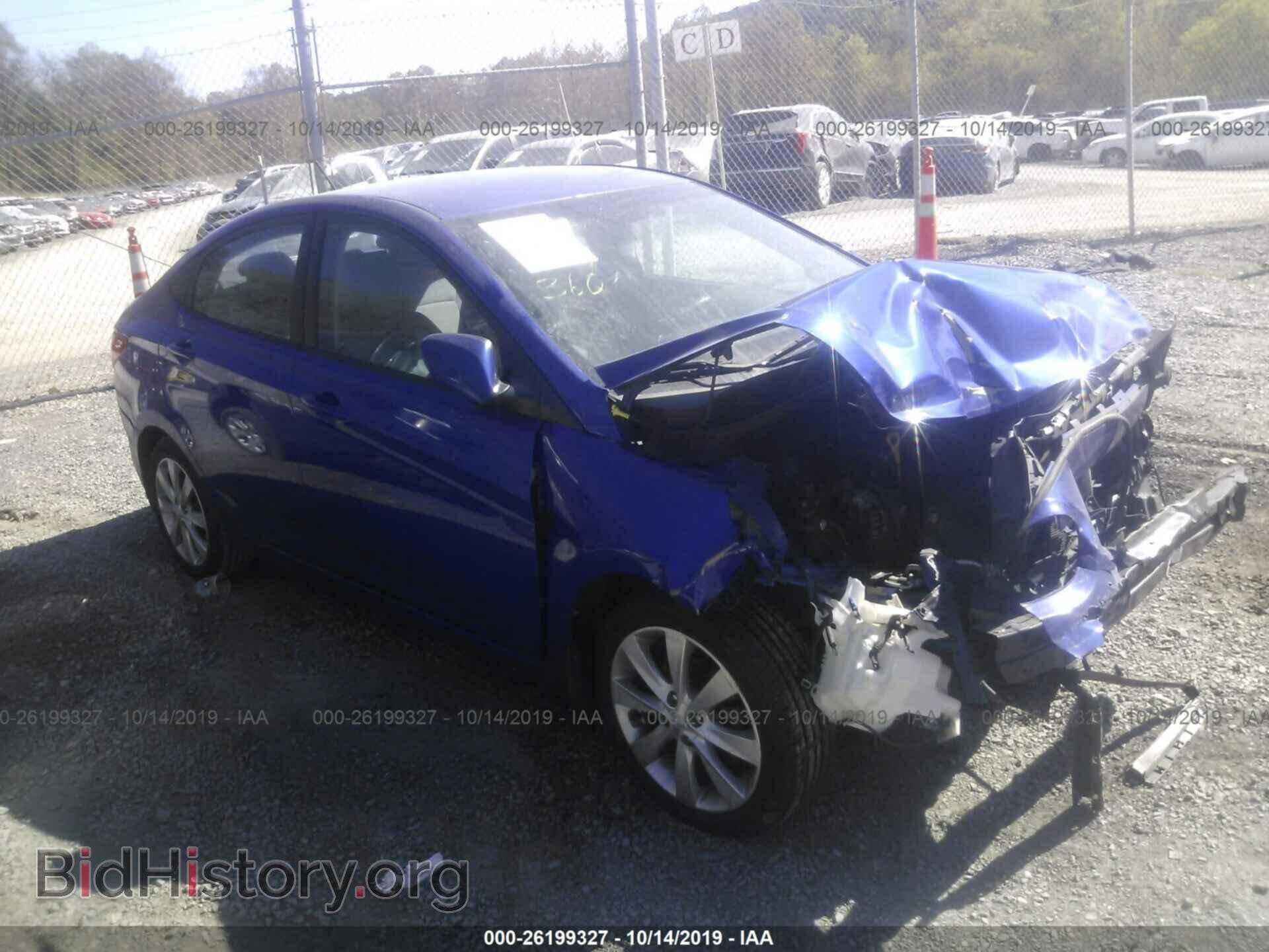 Фотография KMHCU4AE1DU440385 - HYUNDAI ACCENT 2013