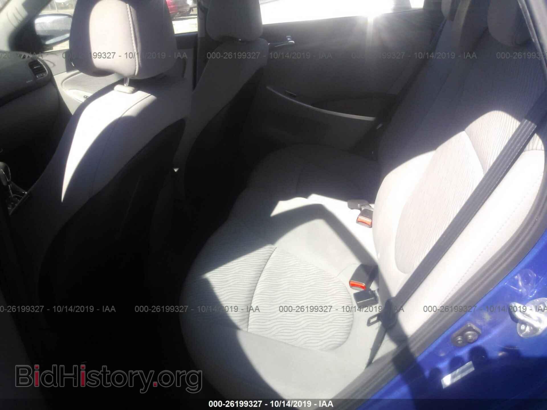 2013 HYUNDAI ACCENT - VIN: KMHCU4AE1DU440385 - Фото 8
